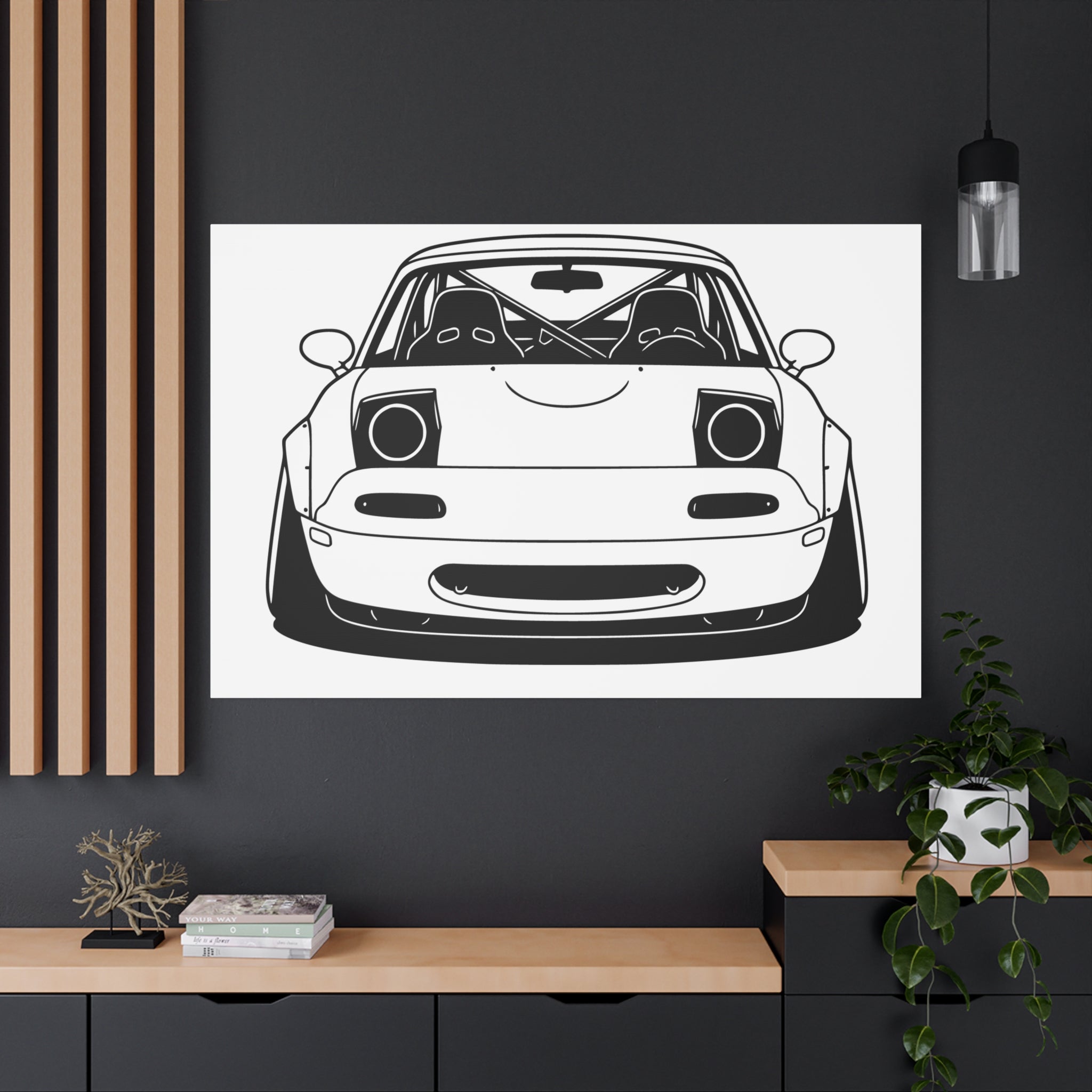 Mazda Miata NA (1989-97) Canvas Wall Art