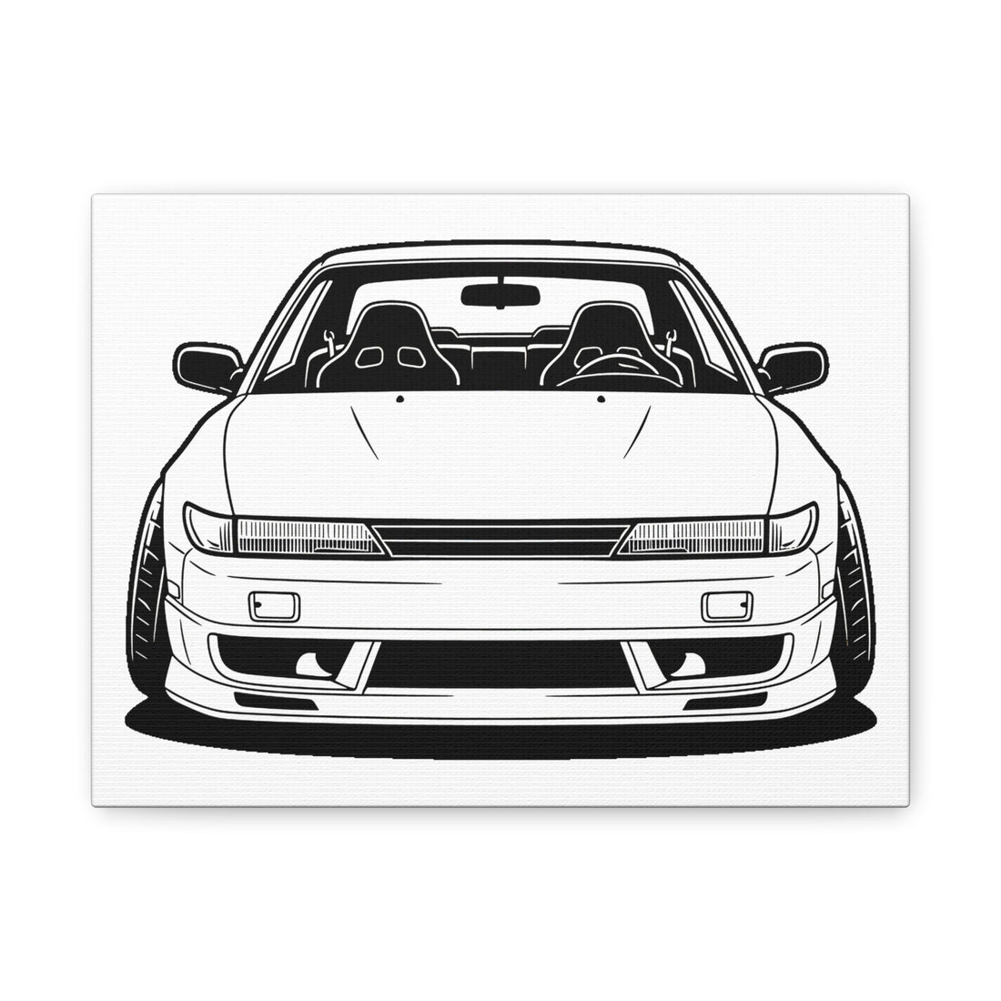 Nissan Silvia S13 Canvas Wall Art