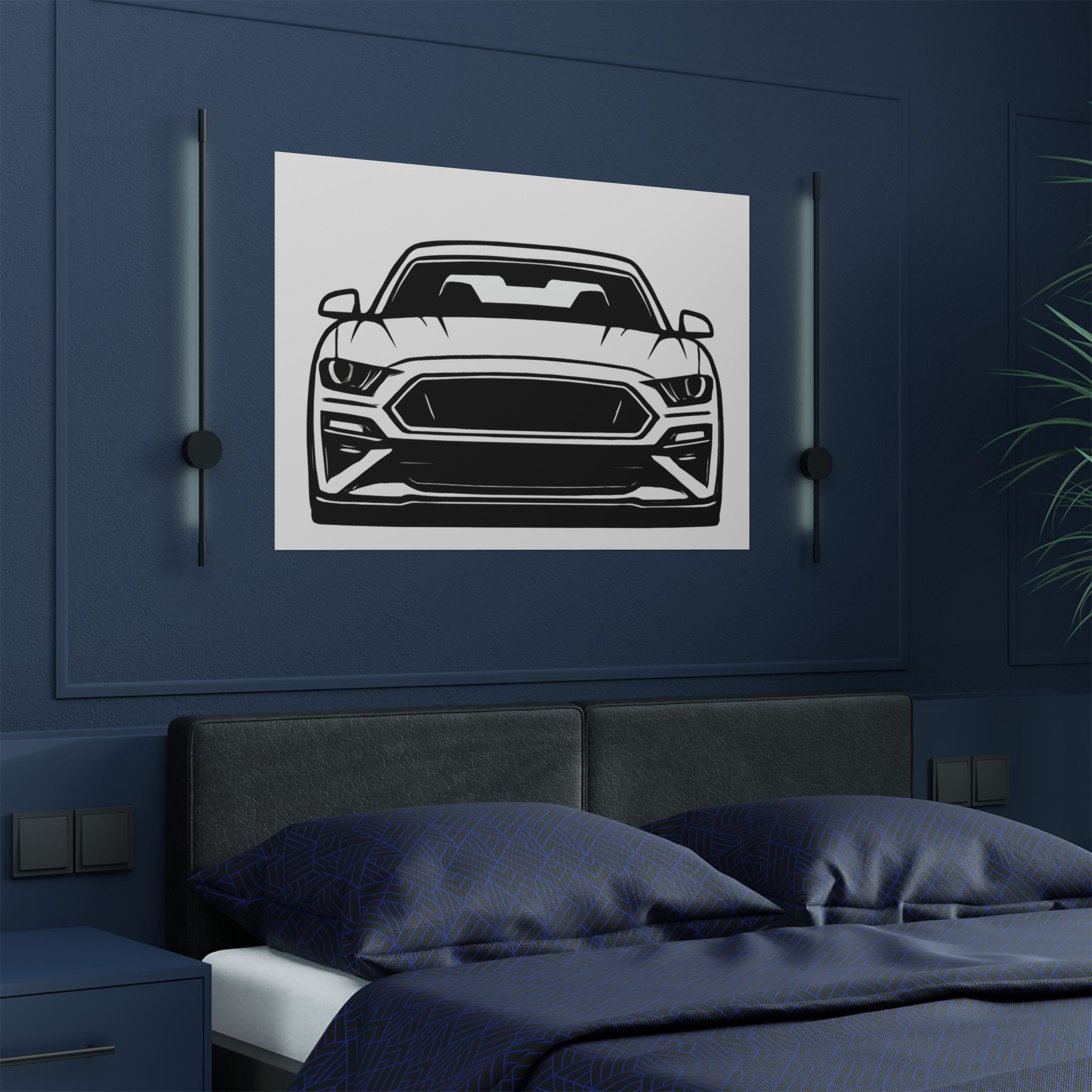 Ford Mustang GT500 Poster