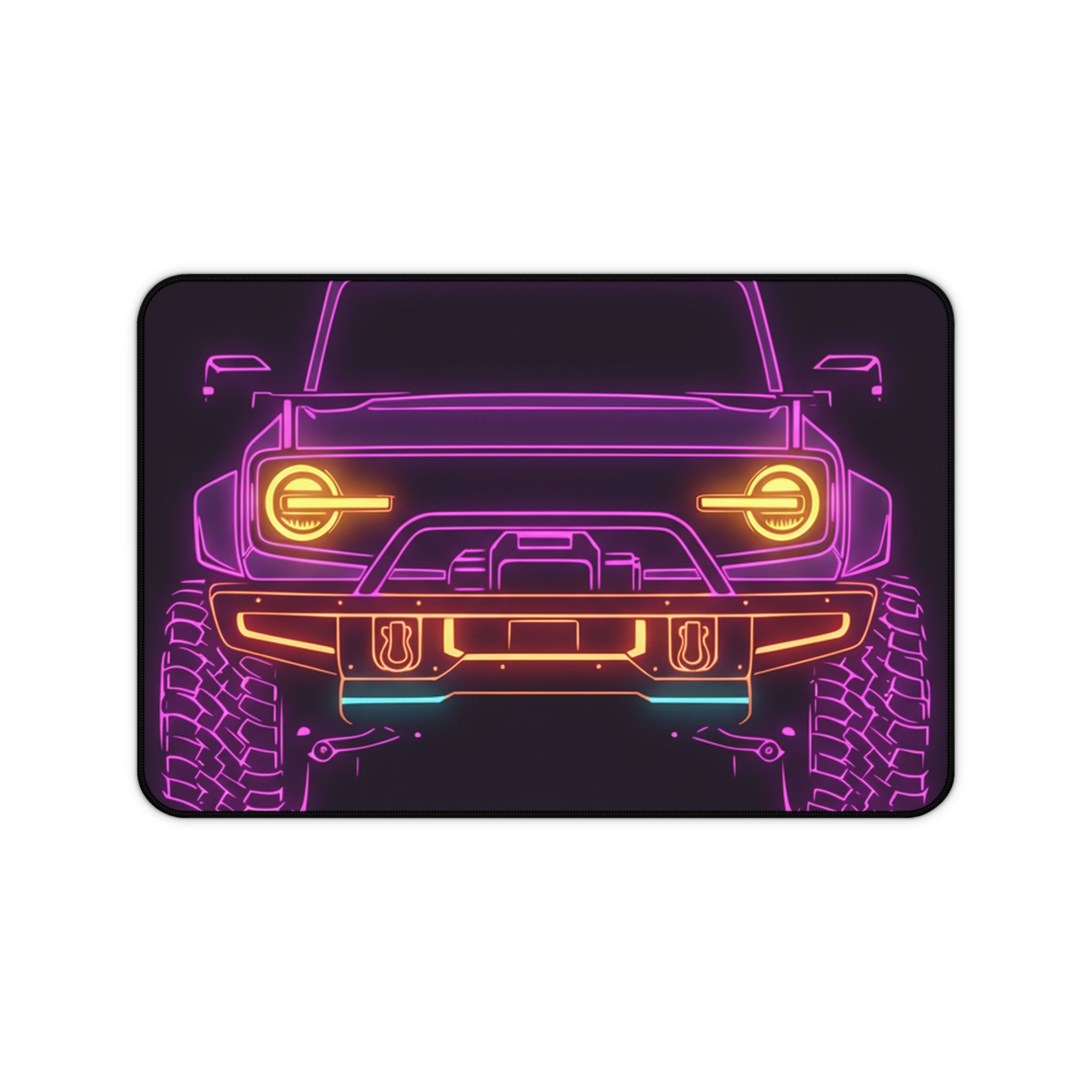 Ford Bronco (2021+) Neon Synthwave Desk Mat