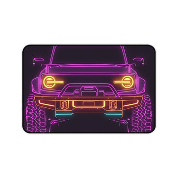 Ford Bronco (2021+) Neon Synthwave Desk Mat