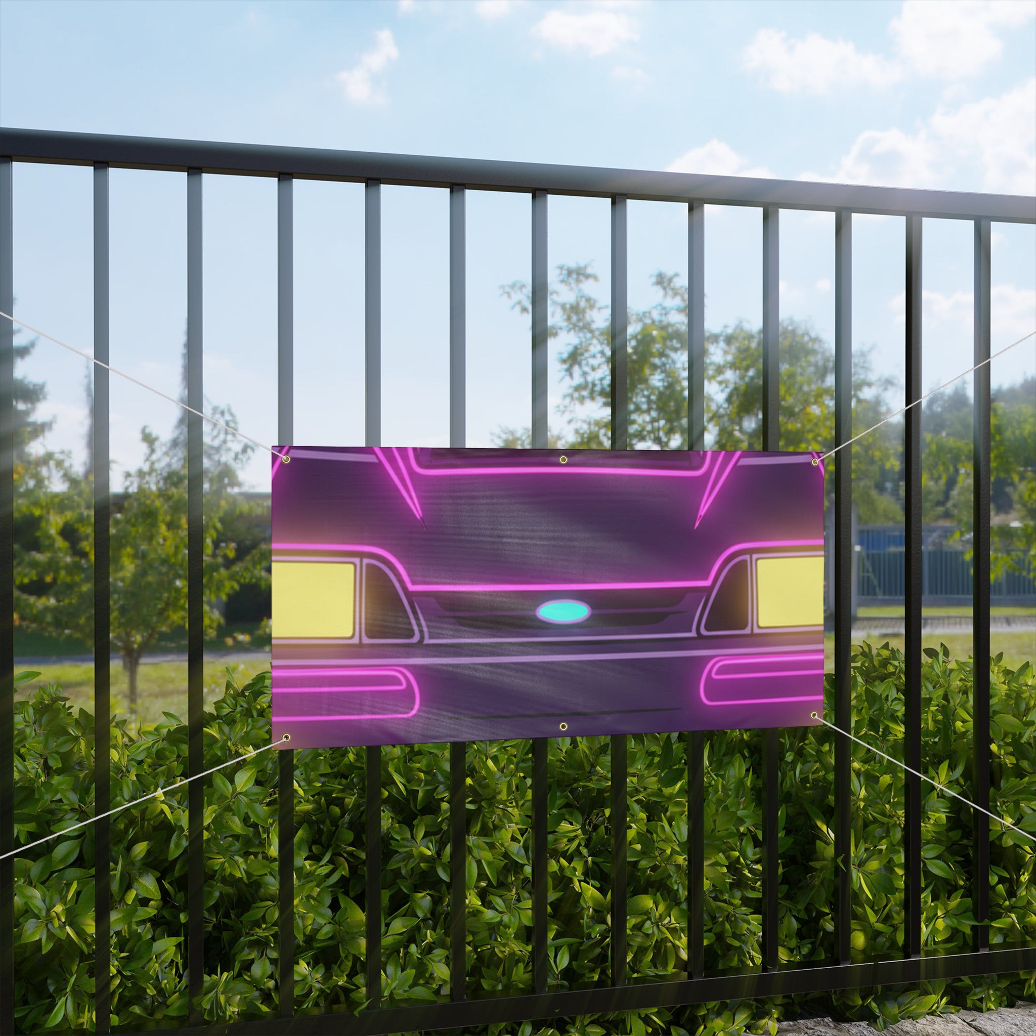 Ford Mustang Fox Body GT Banner