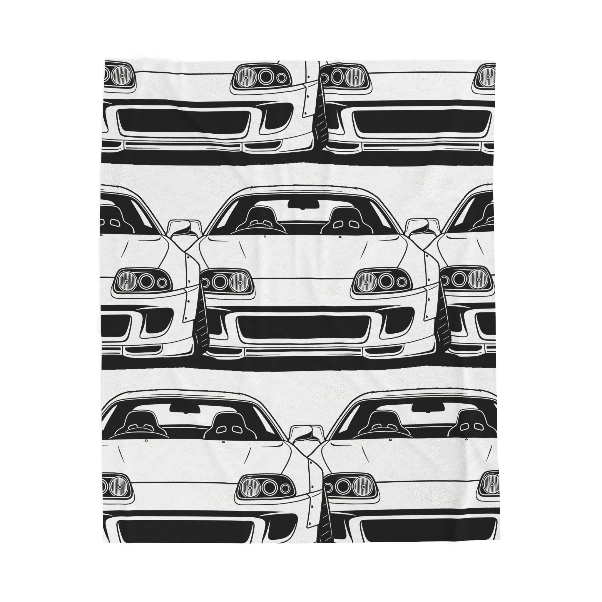 Toyota Supra MK4 Velveteen Plush Blanket