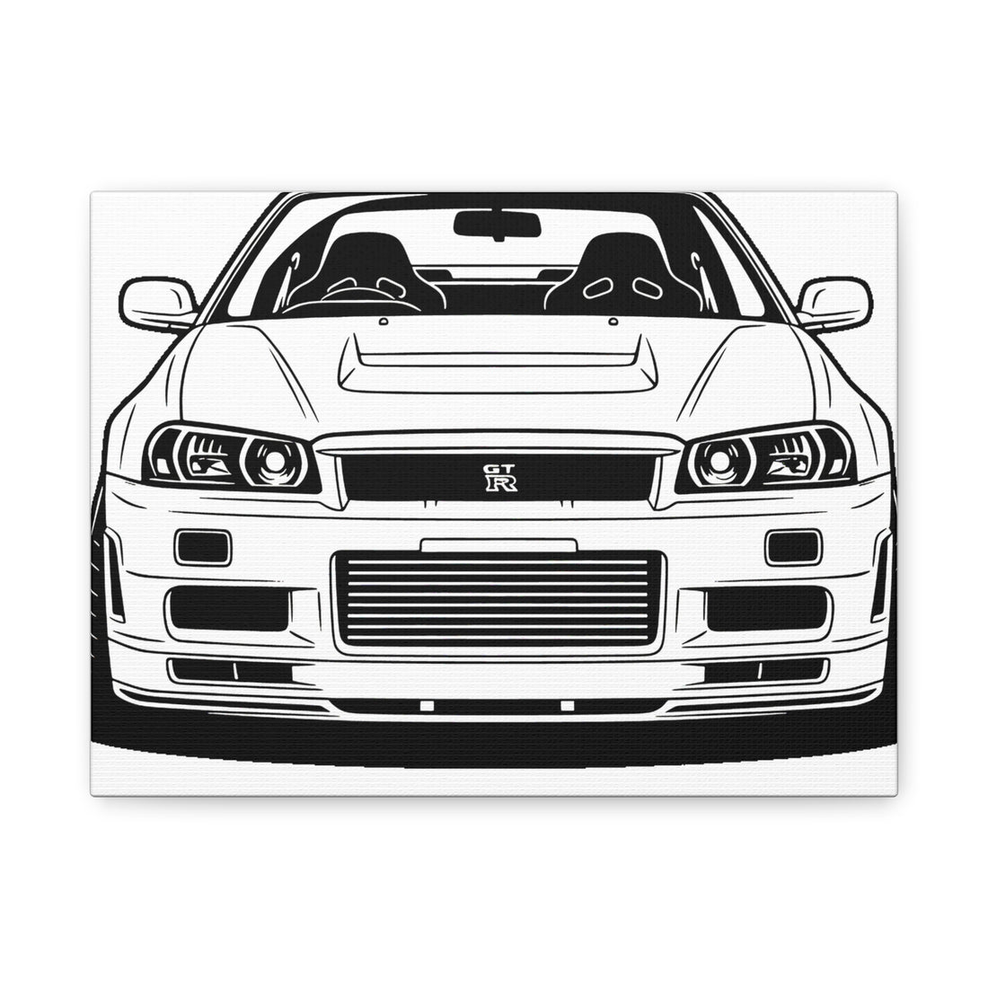 Nissan GT-R Canvas Wall Art