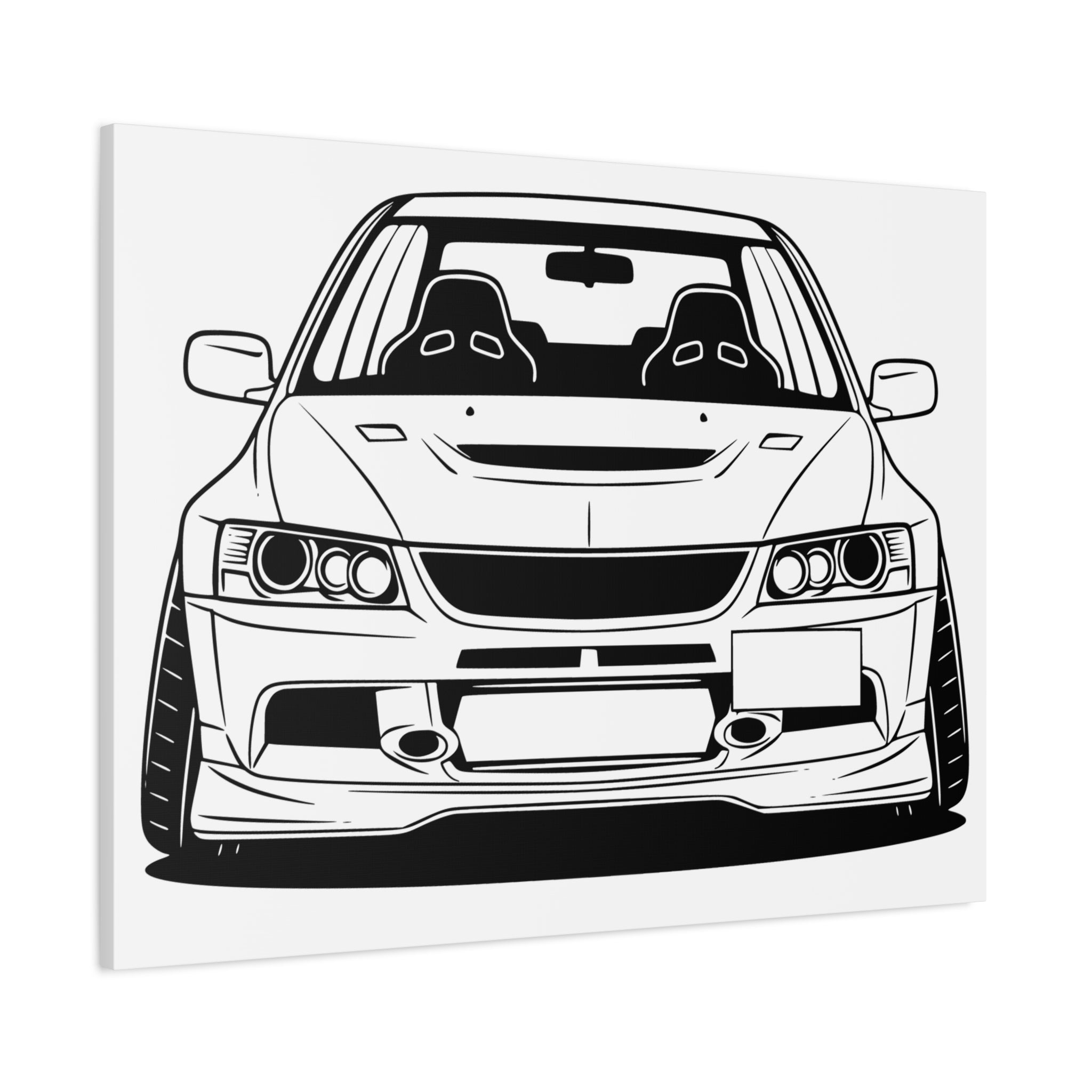 Mitsubishi Evo IX (2005-07) Canvas Wall Art