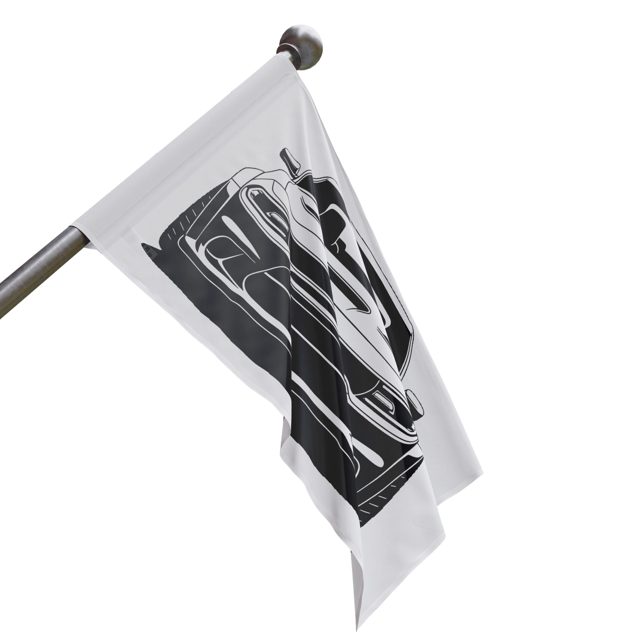 Dodge Challenger SRT Hellcat Garage Flag
