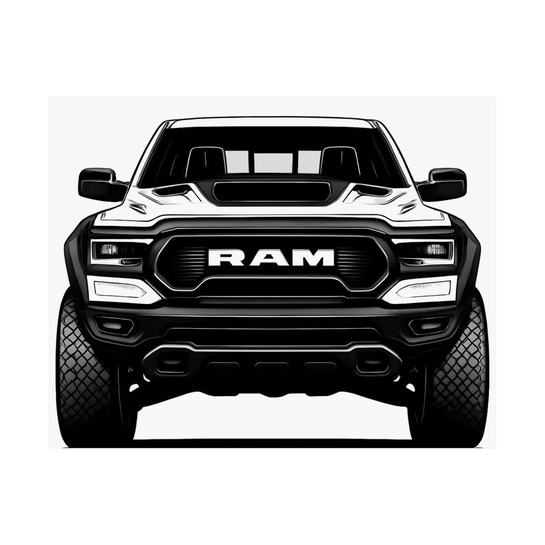 Dodge Ram TRX Poster