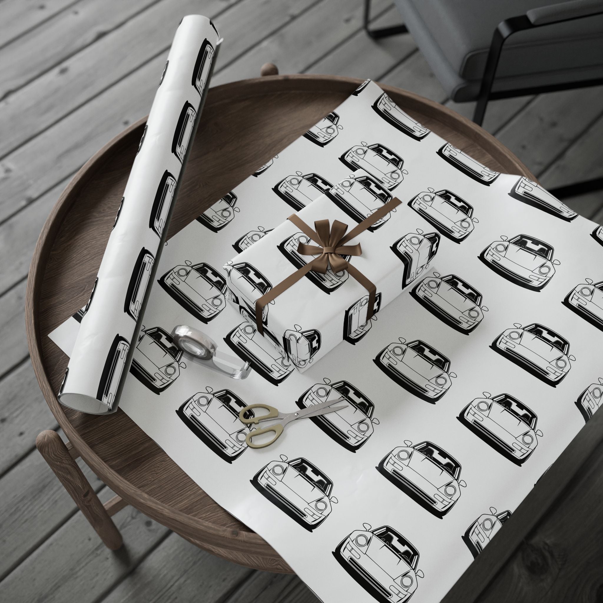Porsche 964 Singer Gift Wrapping Paper