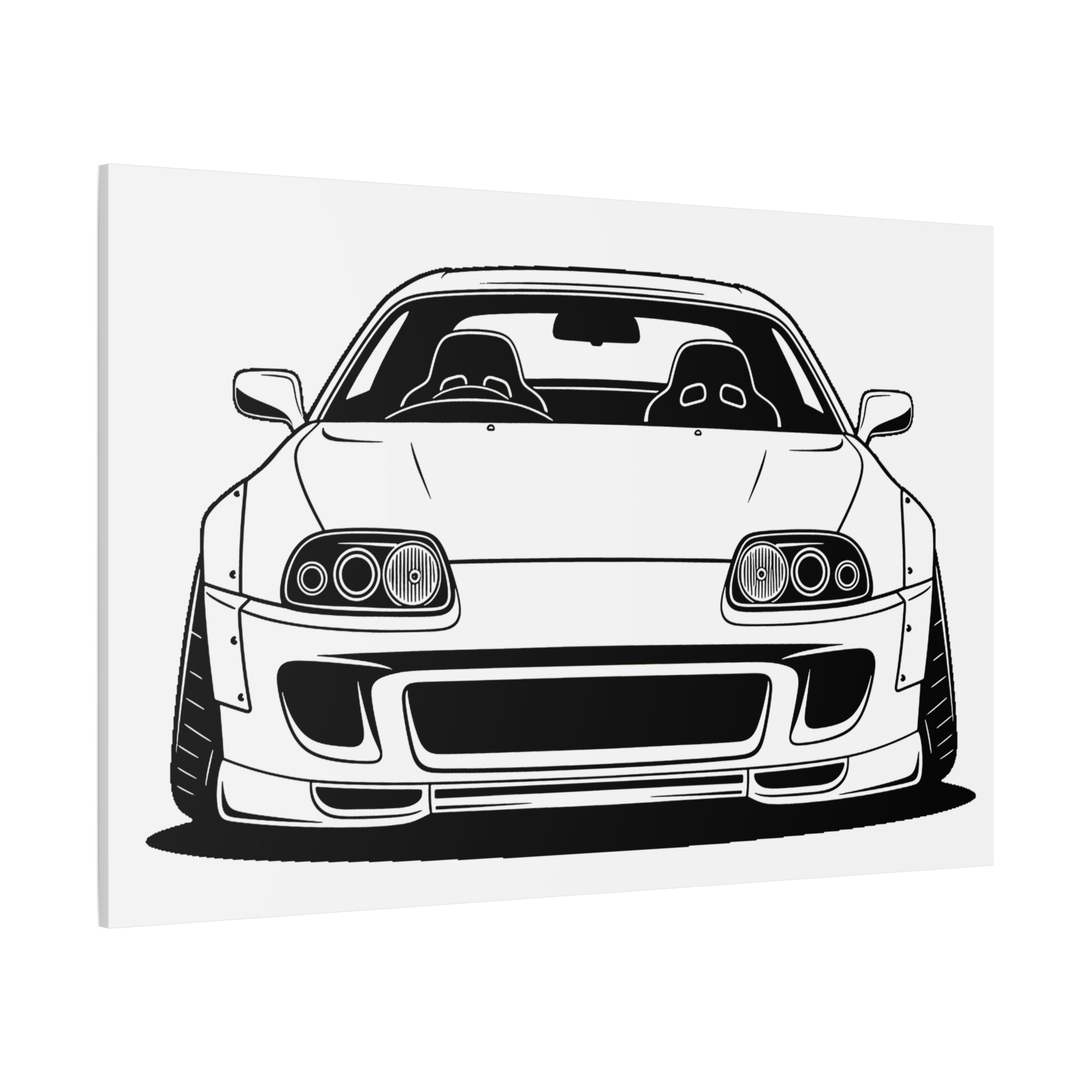 Toyota Supra MK4 Canvas Wall Art