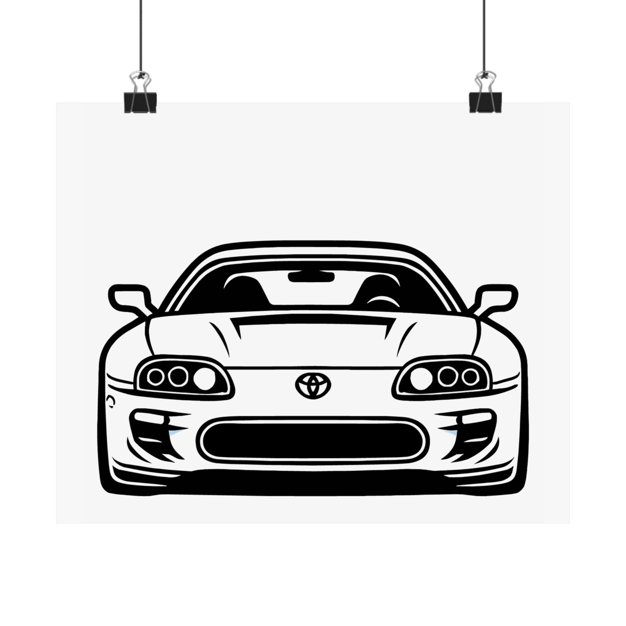 Toyota Supra Poster