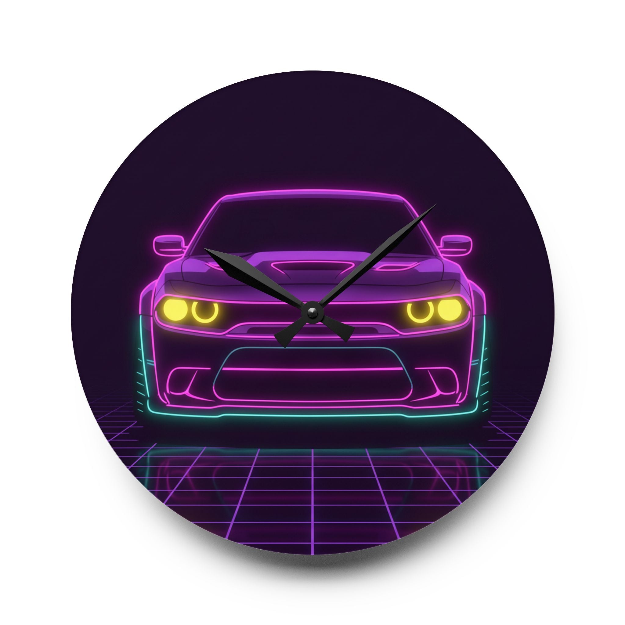 Dodge Challenger SRT Hellcat Wall Clock