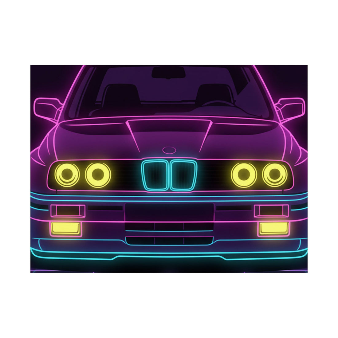 BMW E30 Poster