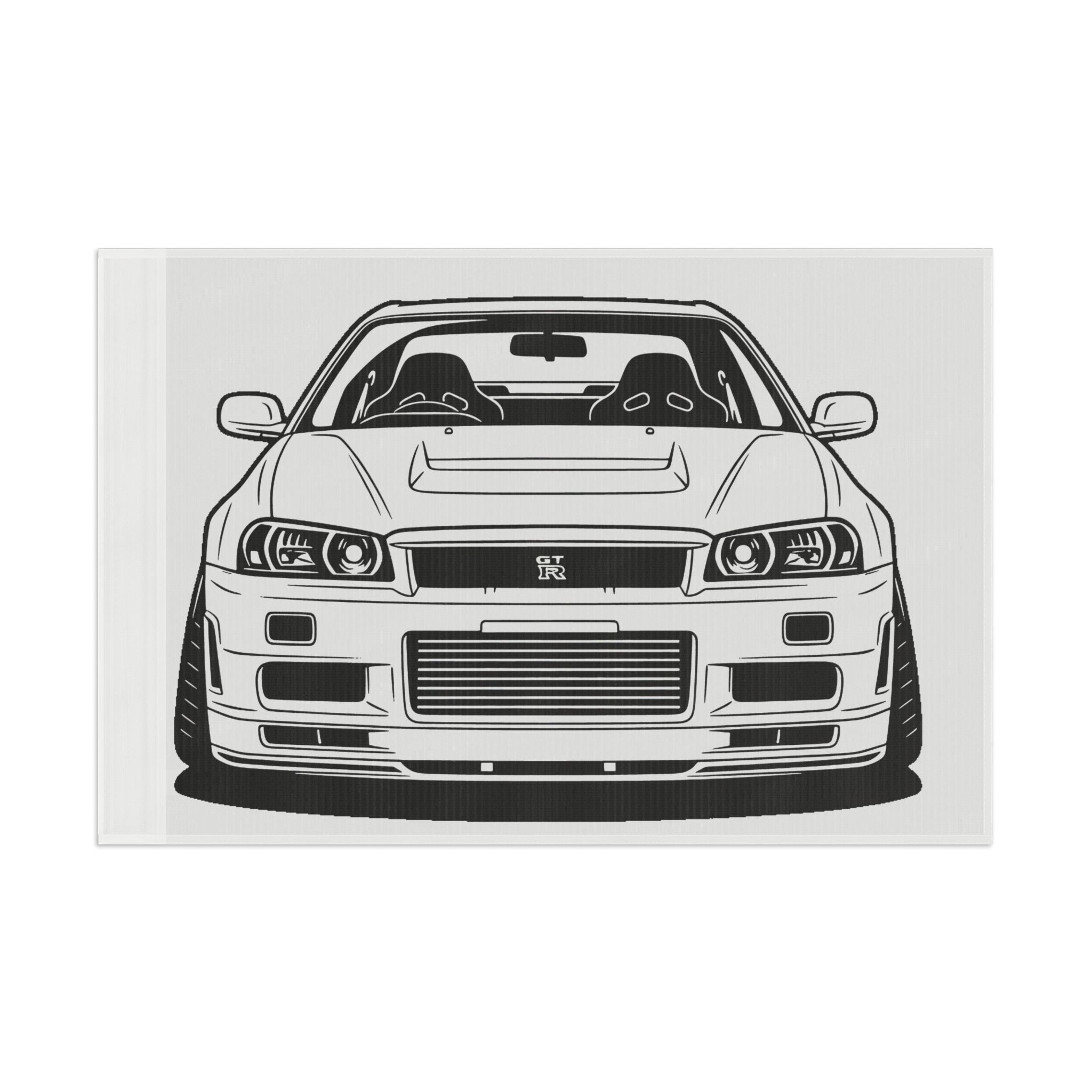 Nissan GT-R Garage Flag
