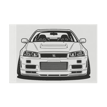 Nissan GT-R Garage Flag