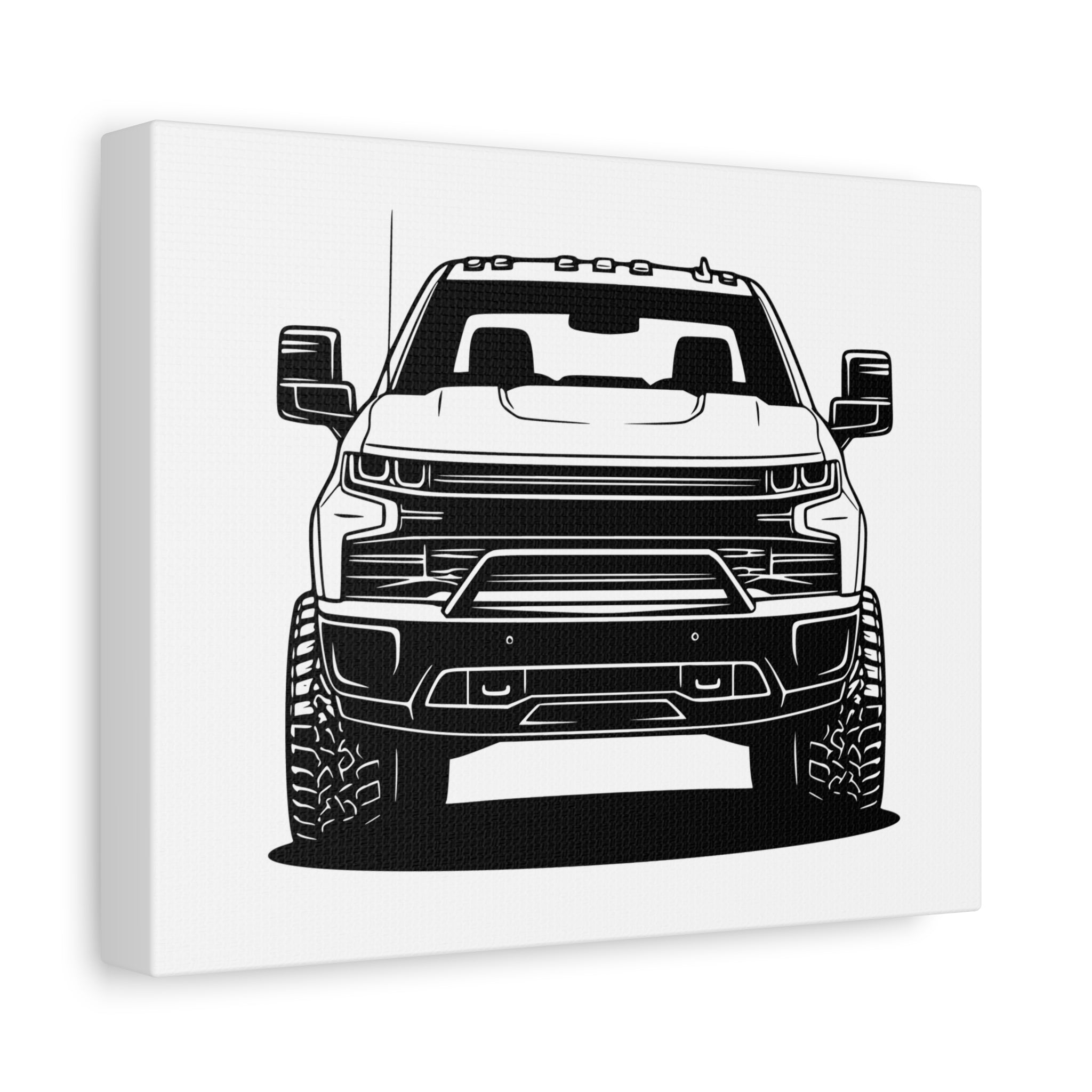 Chevy Silverado Trail Boss (2019+) Canvas Wall Art