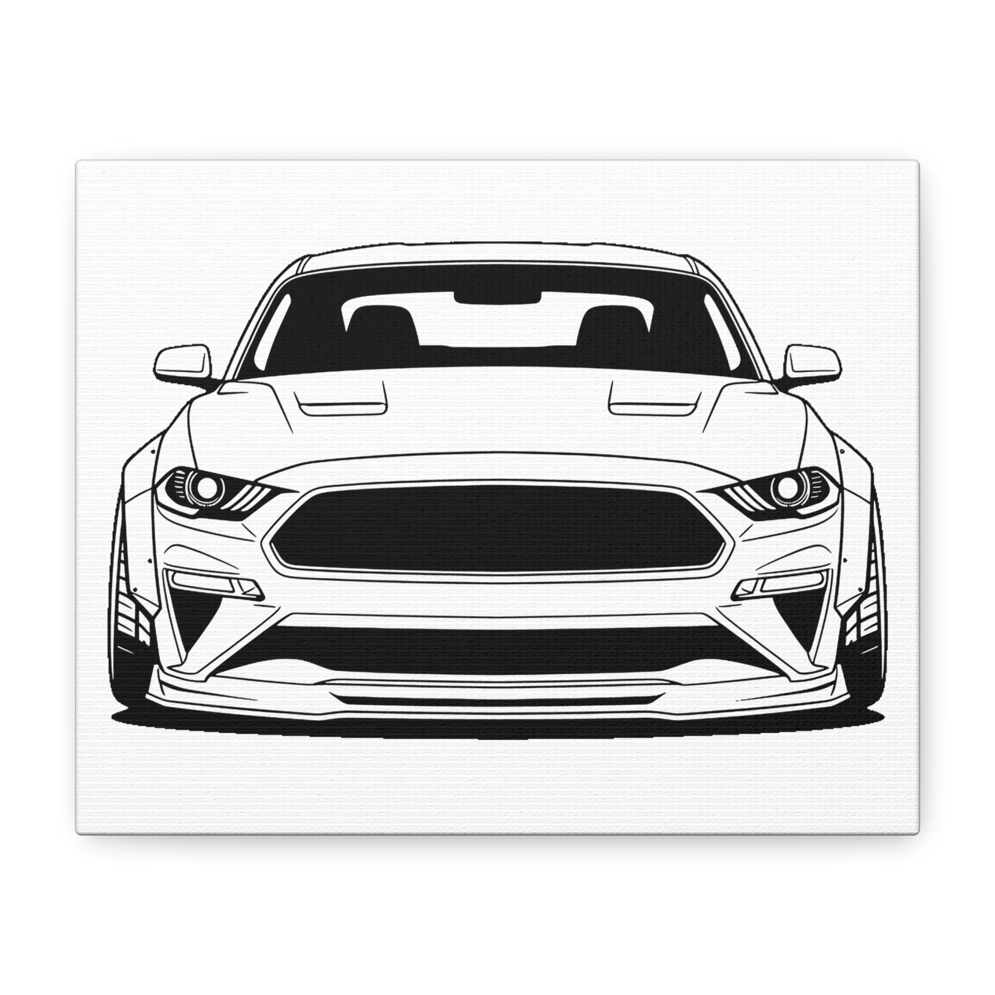 Ford Mustang GT (S650) Canvas Wall Art