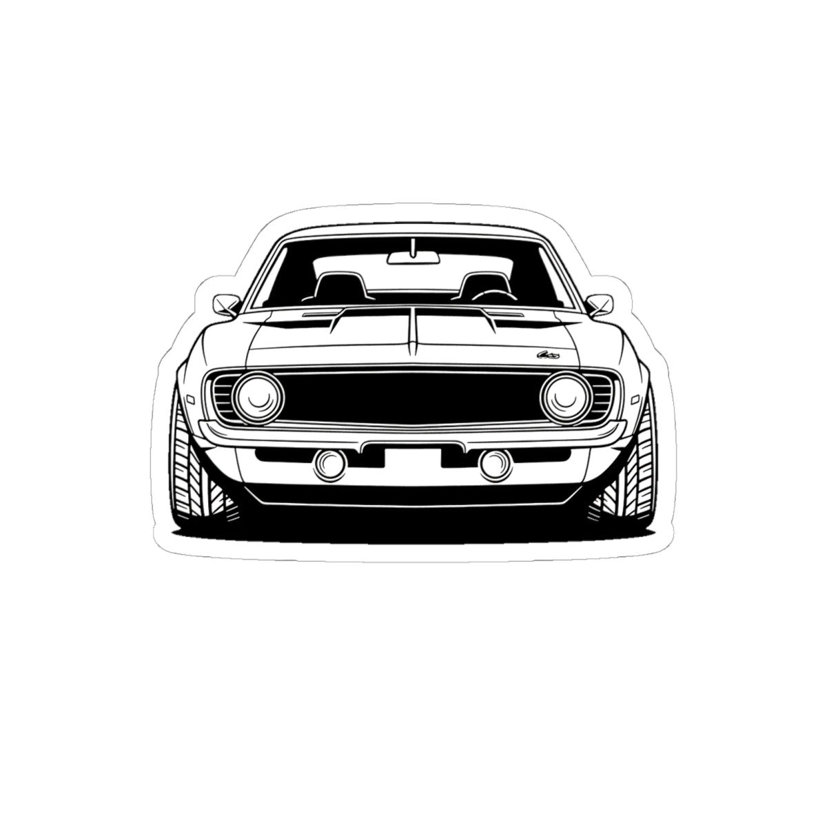 1969 Chevrolet Camaro SS Sticker