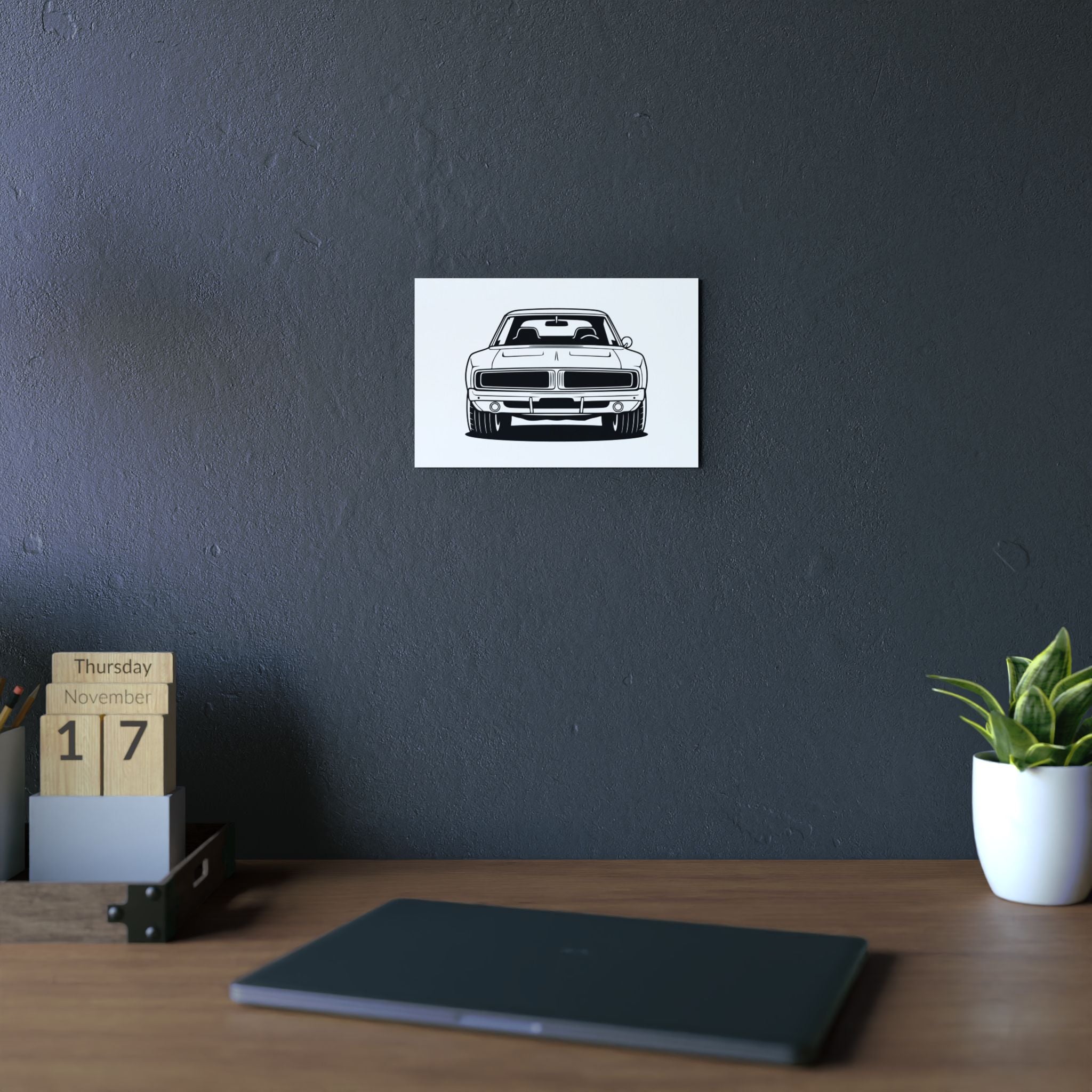 Dodge Charger R/T (1968-70) Resto-Mod Metal Wall Sign