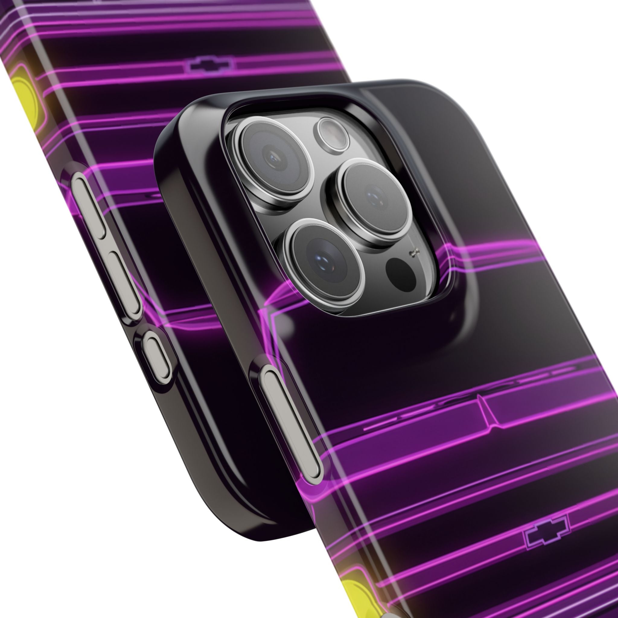 Chevy C10 Pickup (1967-72) Pro-Touring Neon Synthwave Phone Case