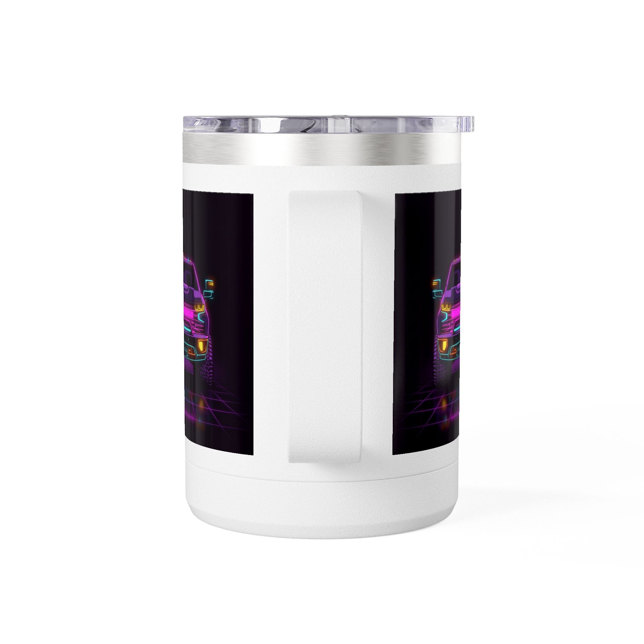 Chevy Silverado Trail Boss (2019+) Neon Synthwave Coffee Mug