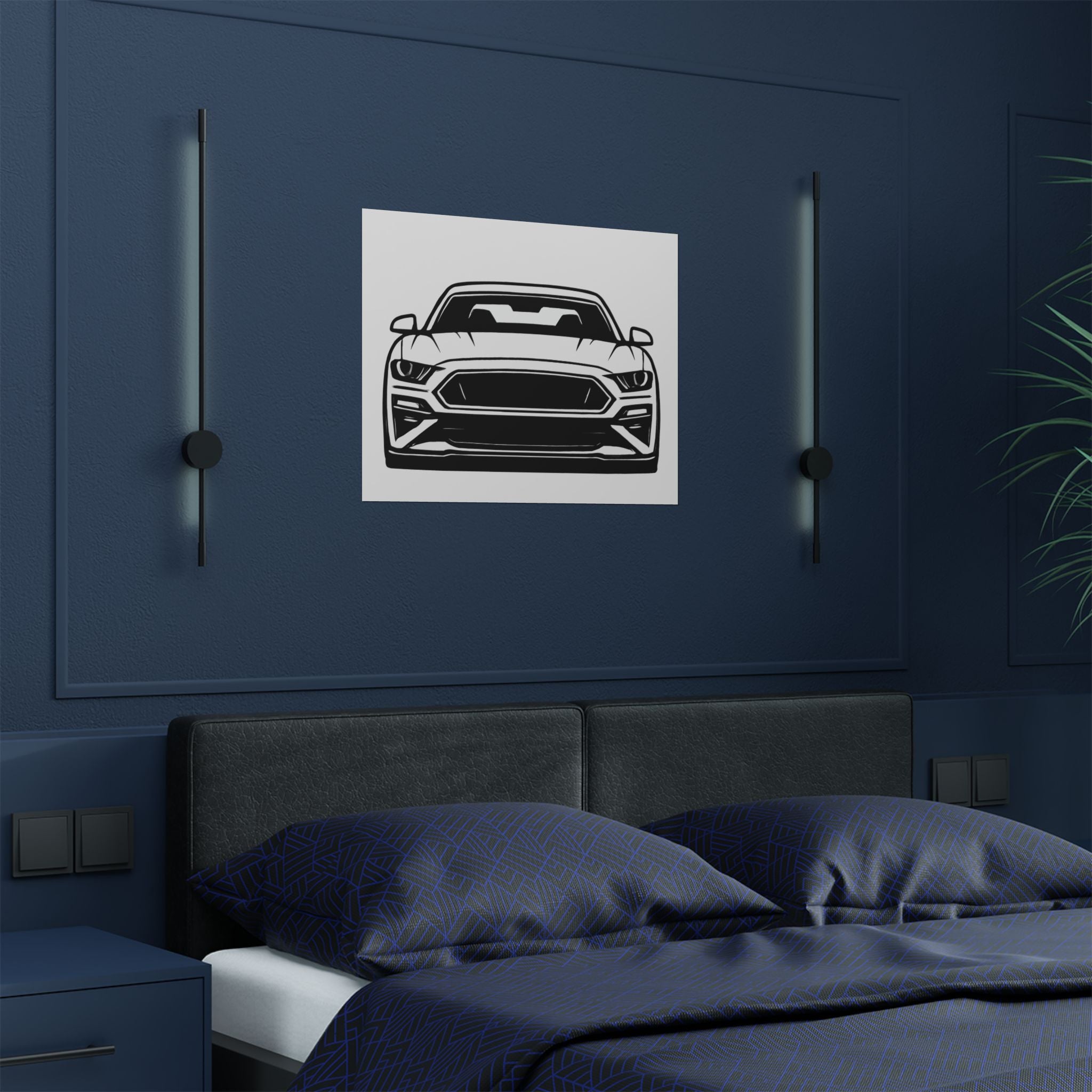 Ford Mustang GT500 Poster