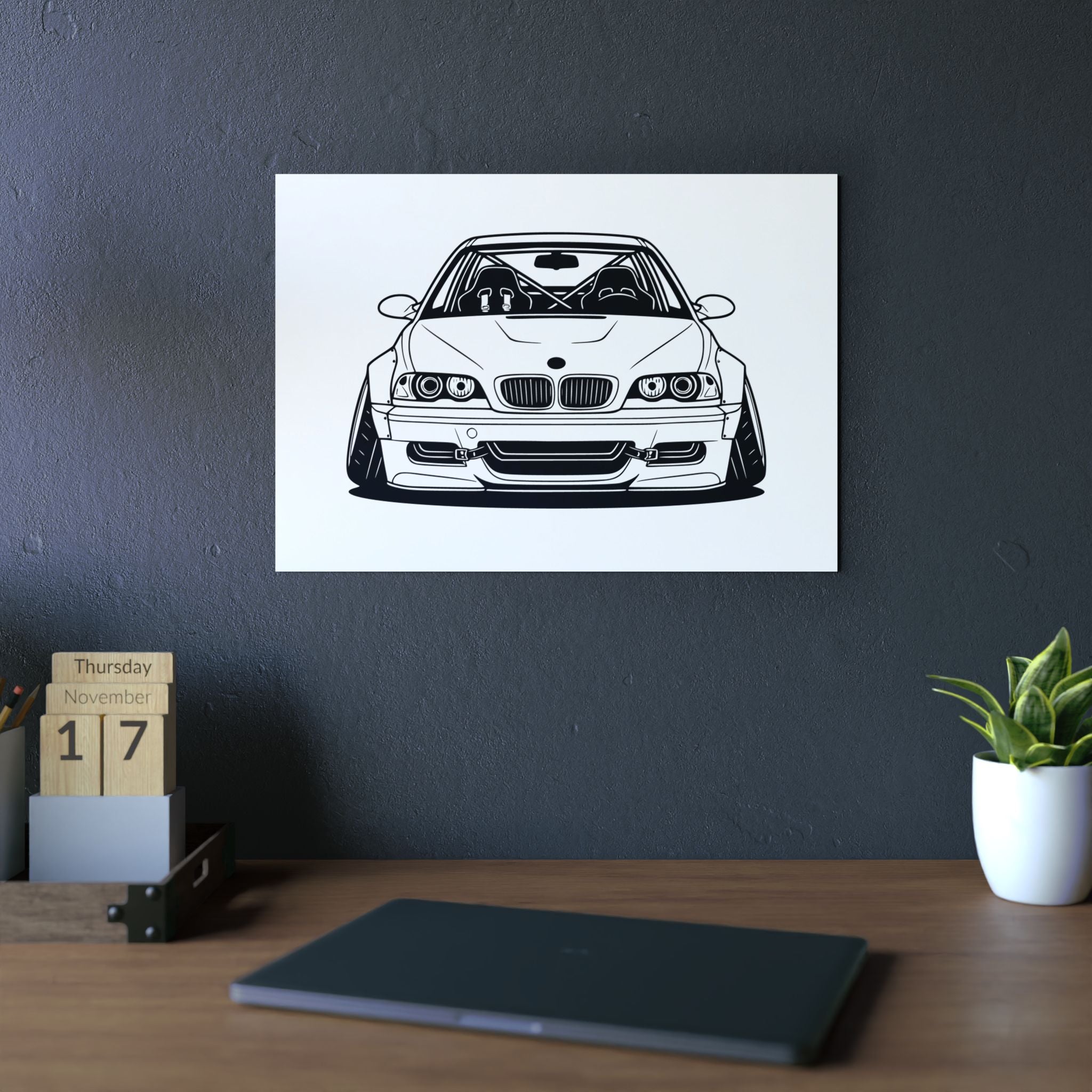 BMW E46 M3 (2000-06) Metal Wall Sign
