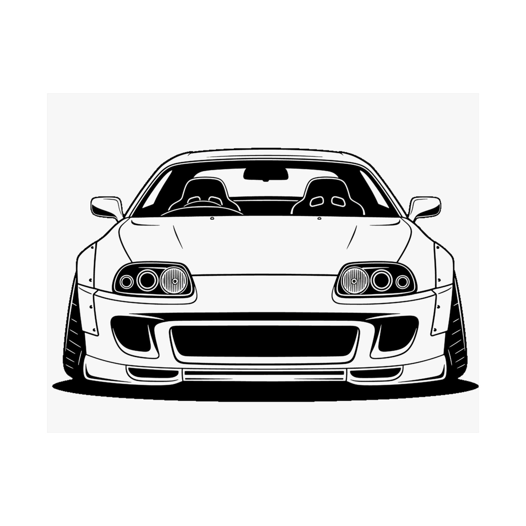 Toyota Supra MK4 Poster