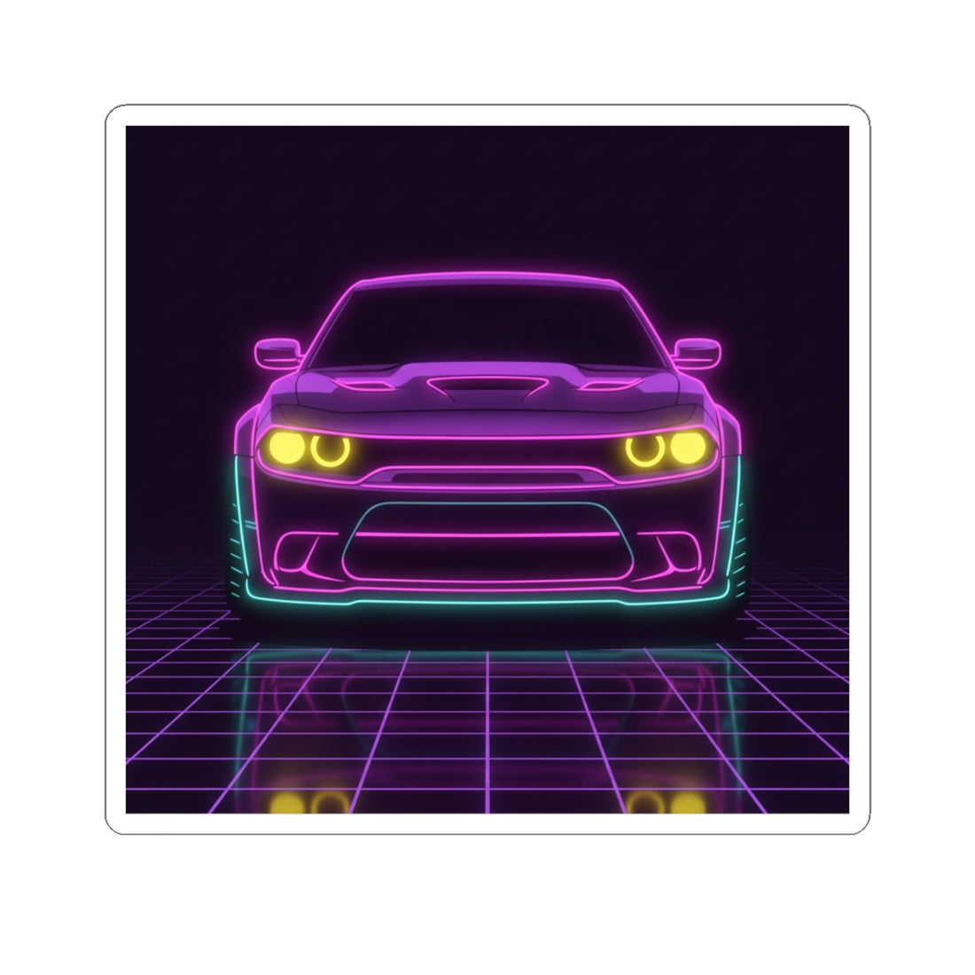 Dodge Challenger SRT Hellcat Sticker