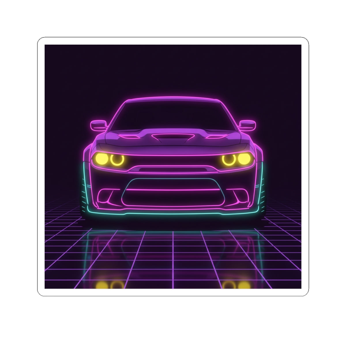 Dodge Challenger SRT Hellcat Sticker