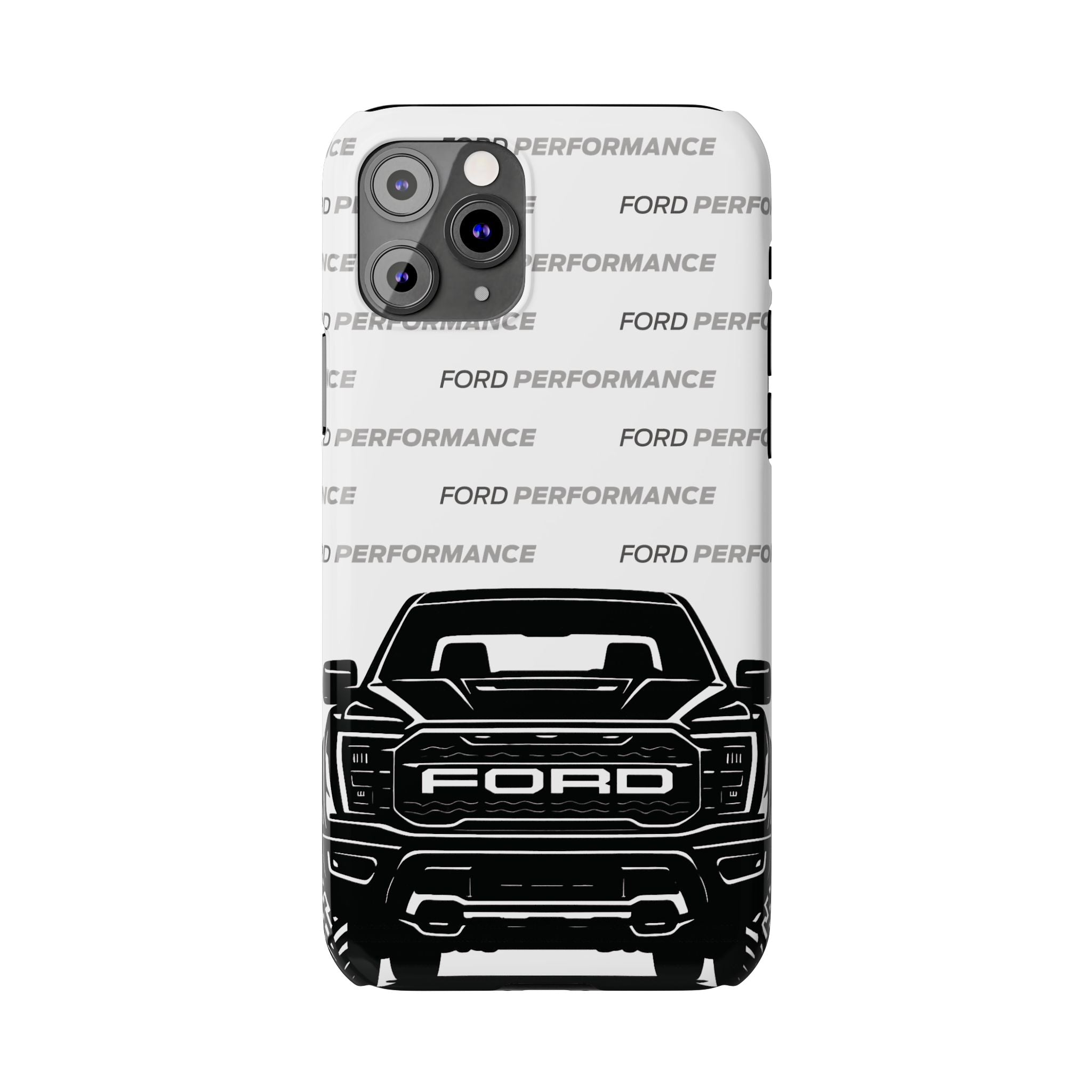 Ford Raptor (Gen 3) Slim Phone Case Greyscale
