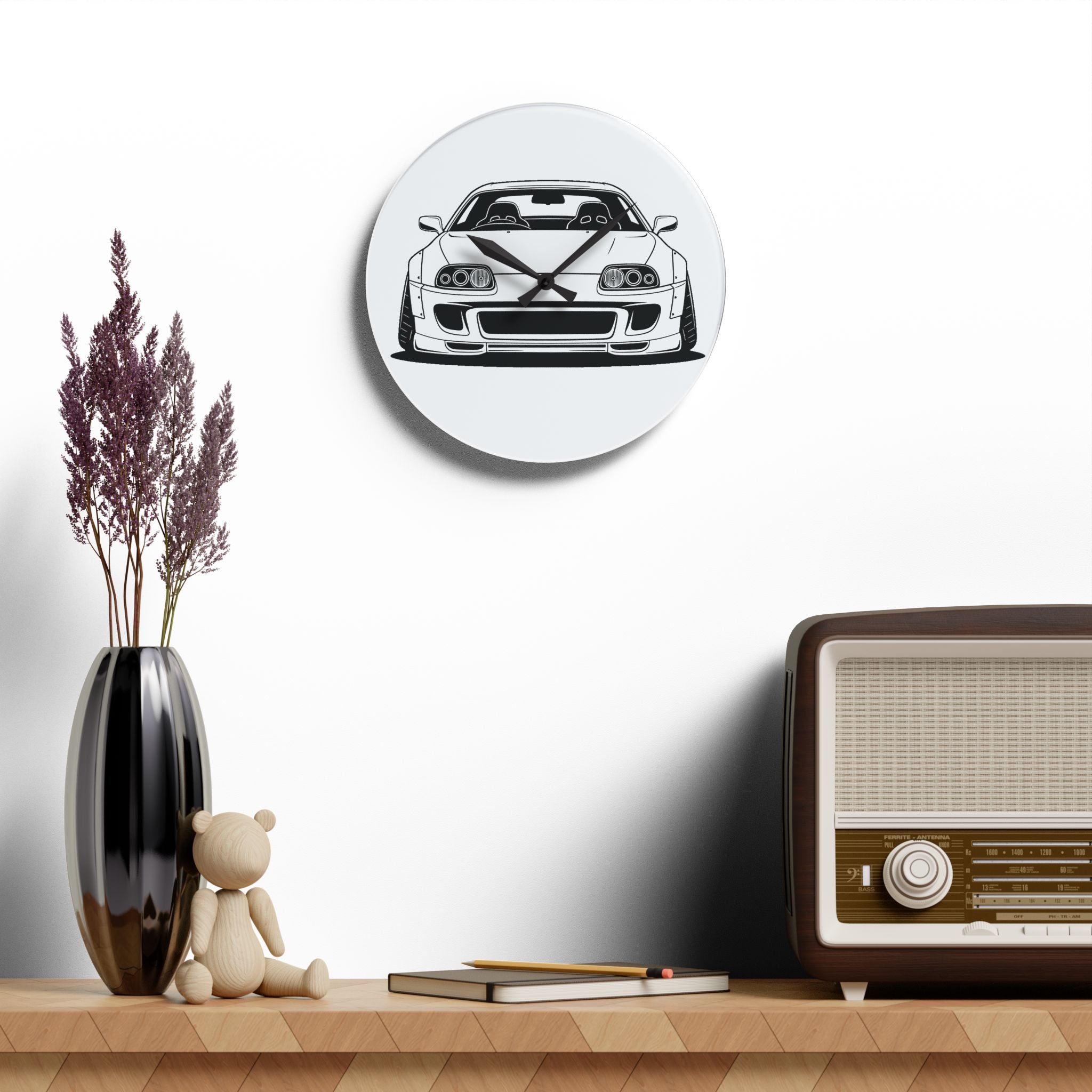 Toyota Supra MK4 Wall Clock