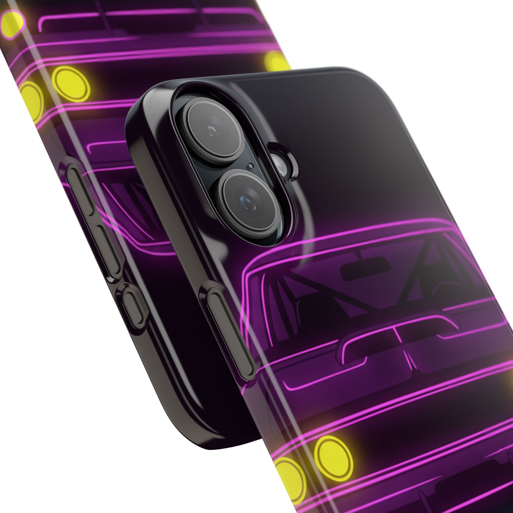 Dodge Charger R/T (1968-70) Neon Synthwave Phone Case