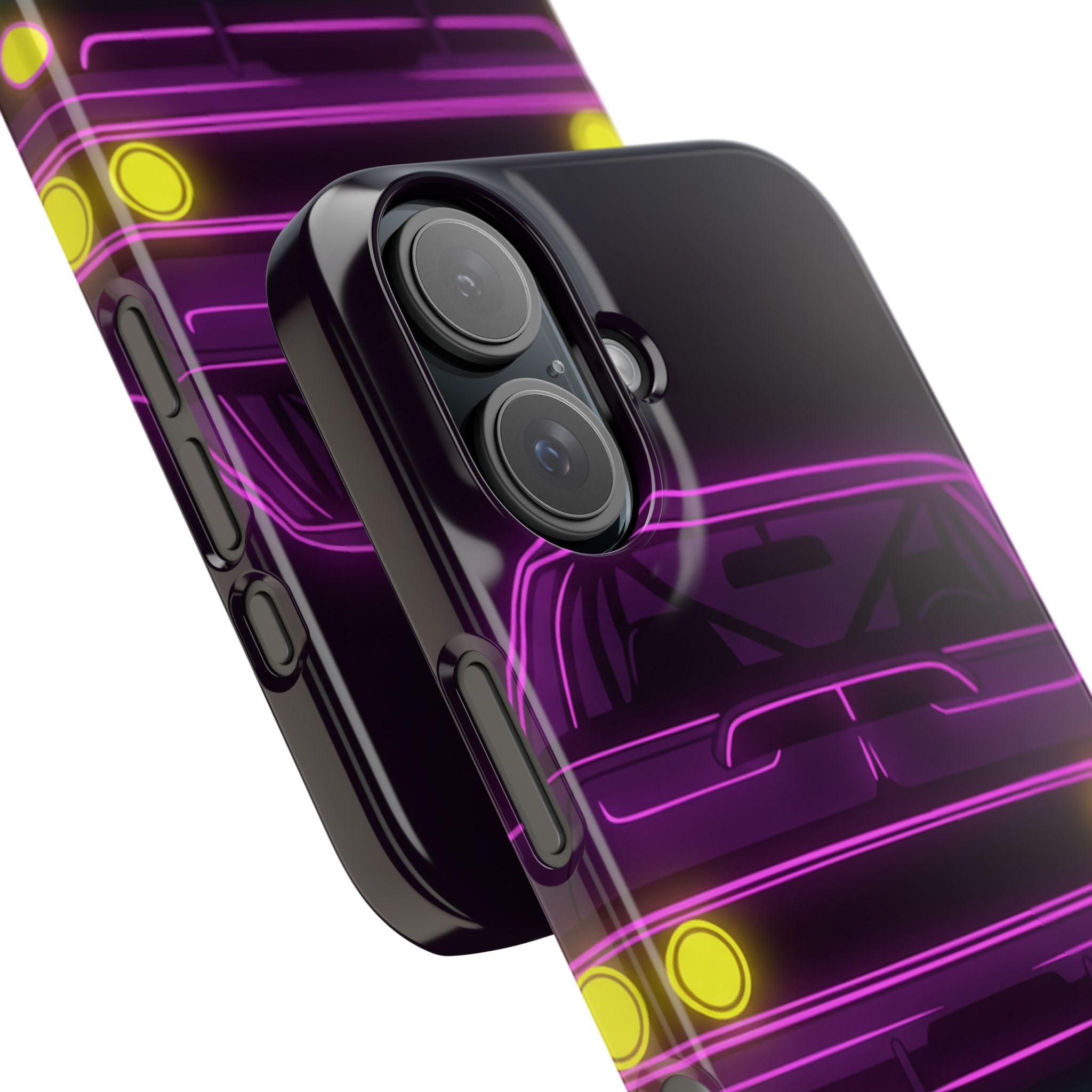 Dodge Charger R/T (1968-70) Neon Synthwave Phone Case
