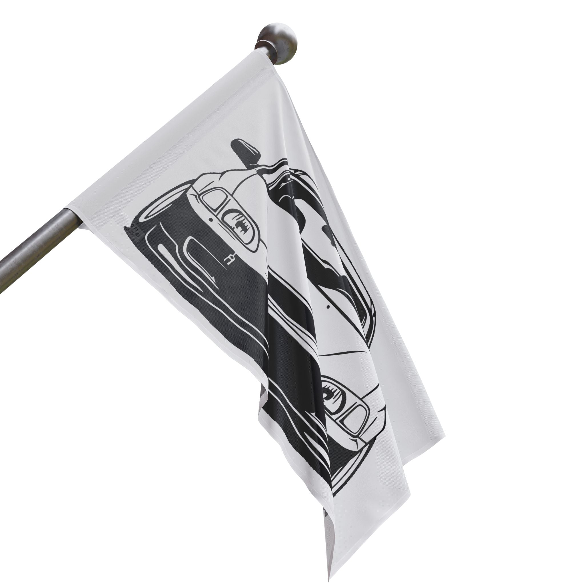 Honda Civic EK Hatch Garage Flag