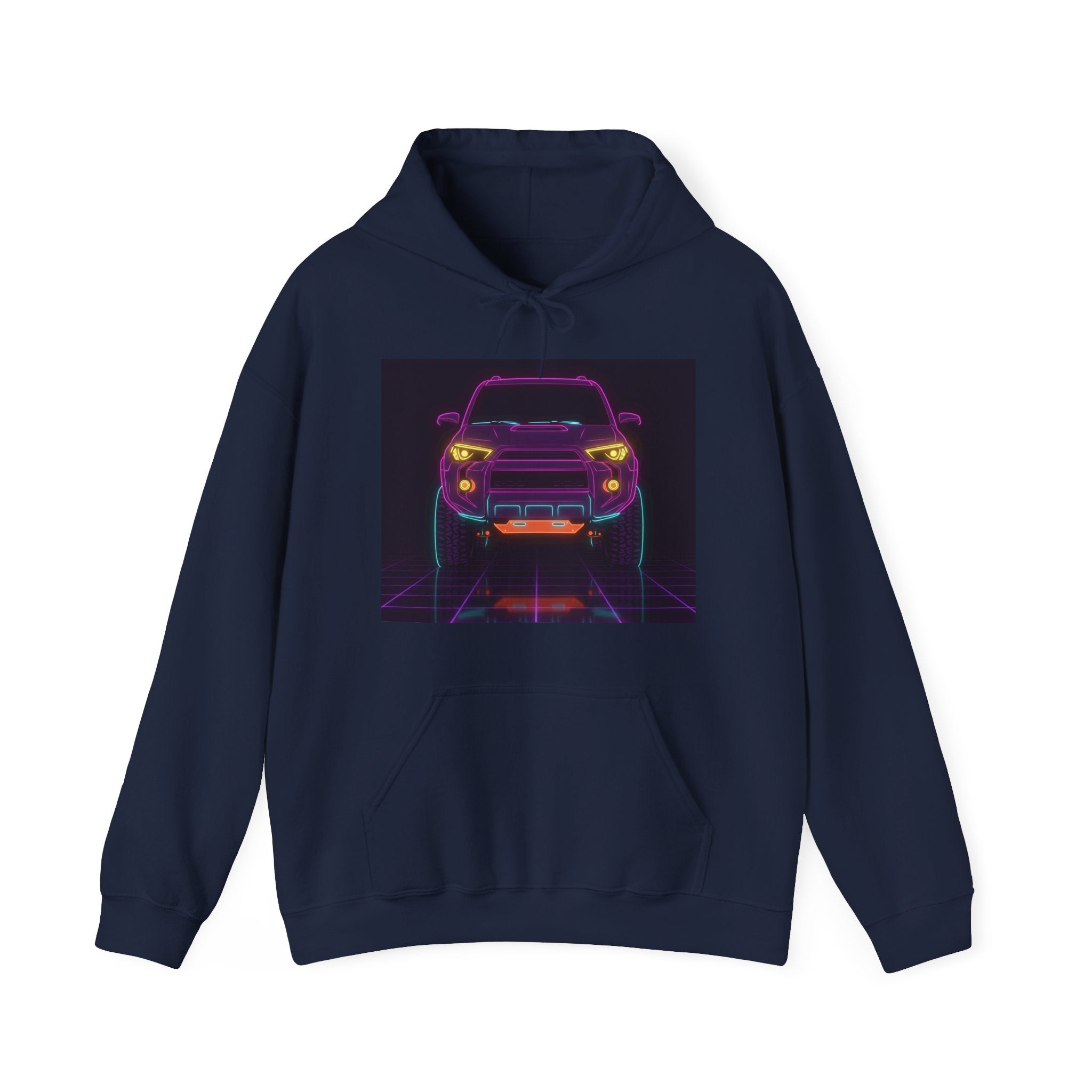 Toyota 4Runner TRD Pro Neon Synthwave Unisex Hoodie