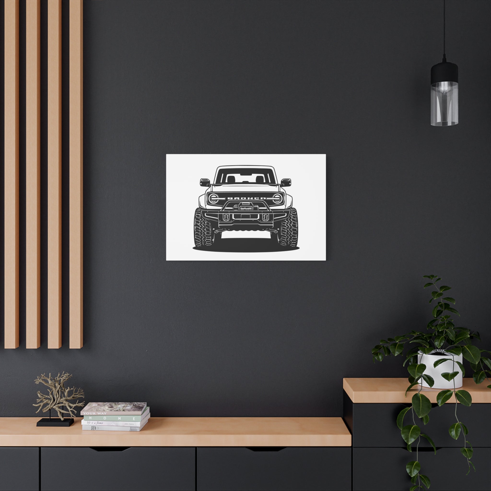 Ford Bronco (2021+) Canvas Wall Art