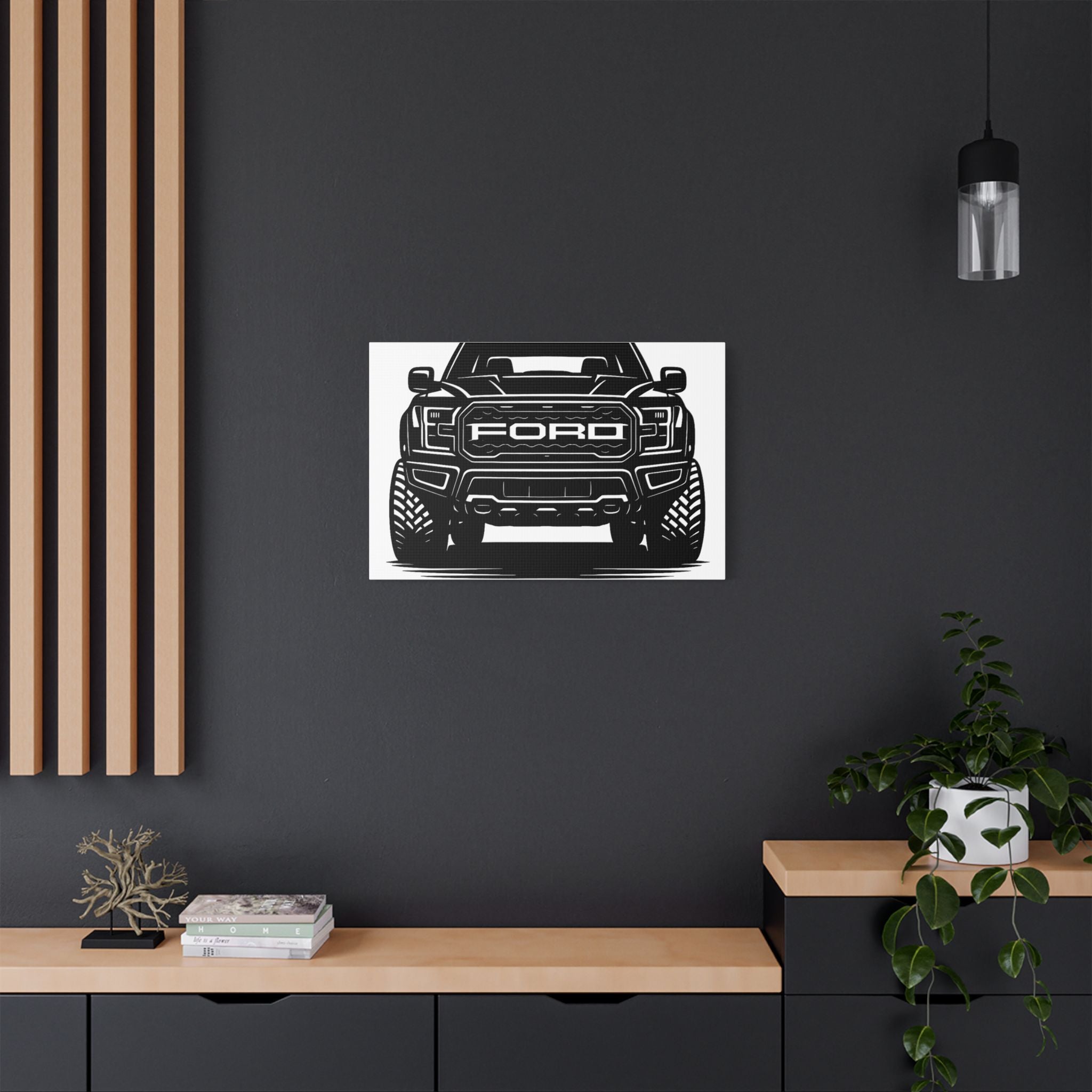 Ford Raptor (Gen 3) Canvas Wall Art