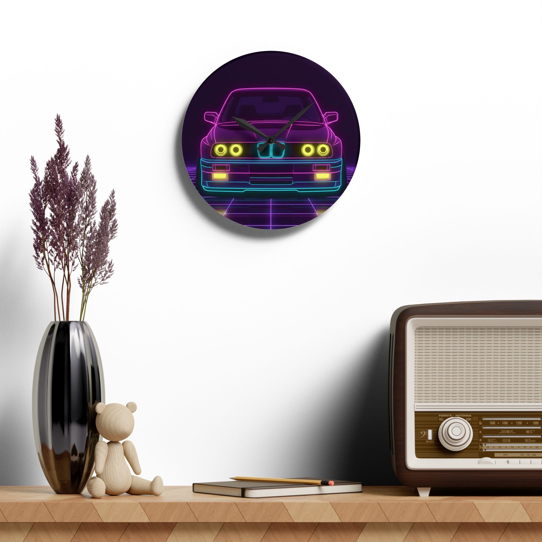 BMW E30 Wall Clock