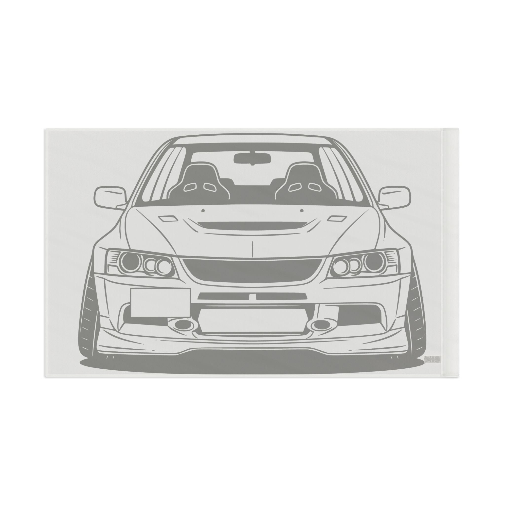 Mitsubishi Evo IX (2005-07) Garage Flag
