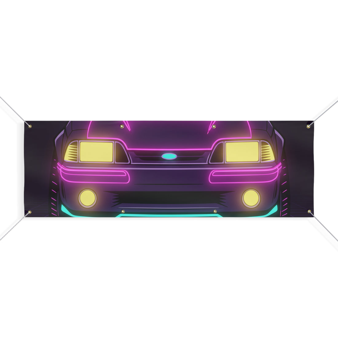 Ford Mustang Fox Body GT Banner