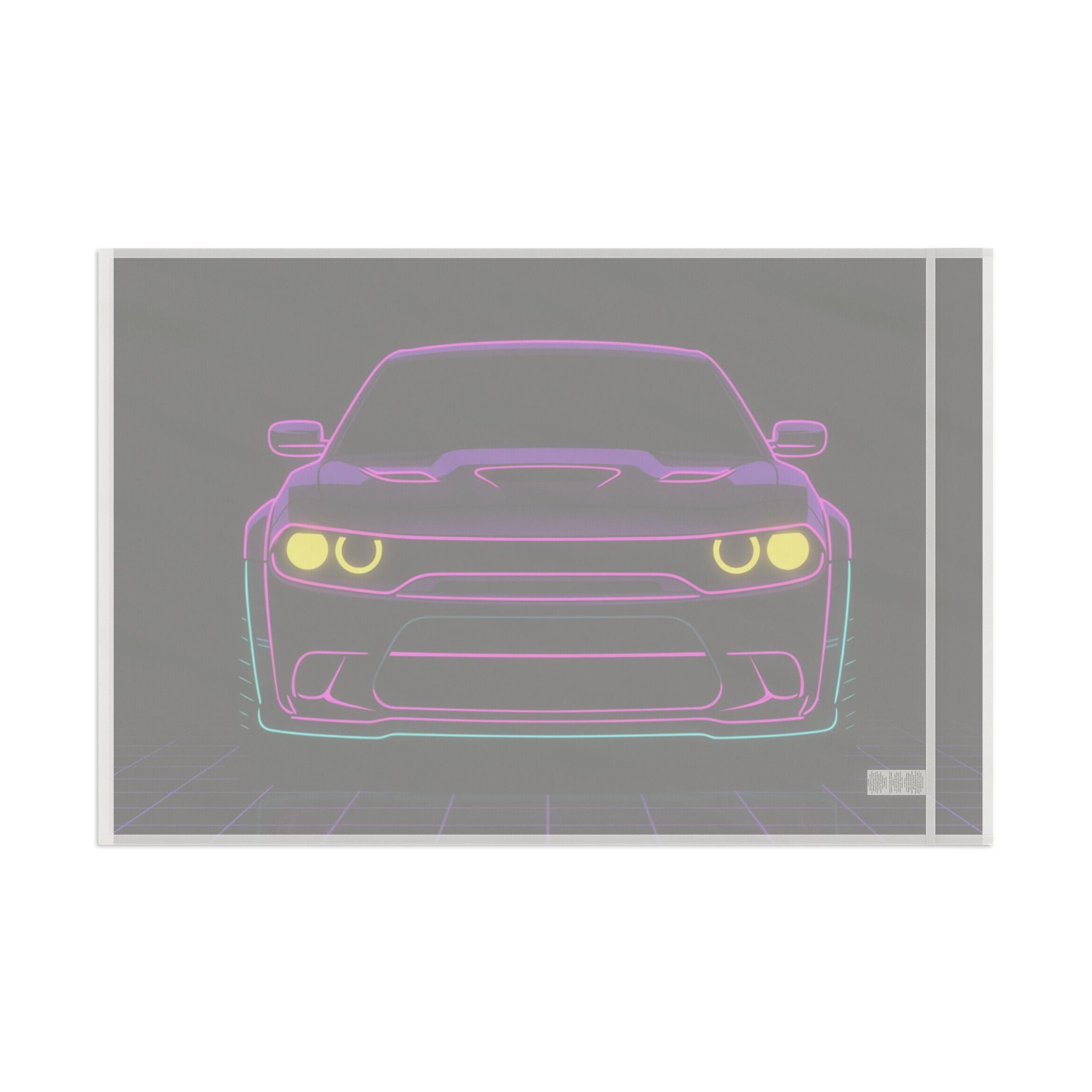 Dodge Challenger SRT Hellcat Garage Flag