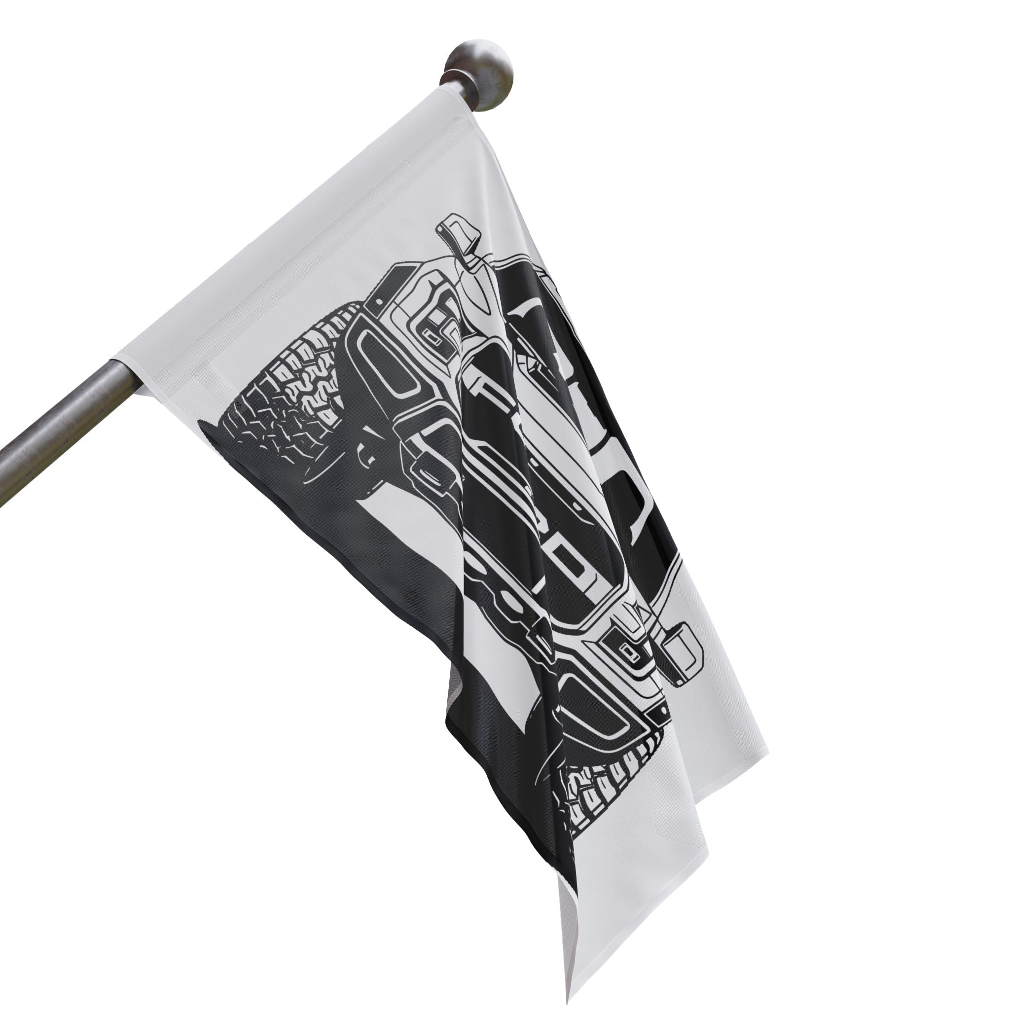 Ford F-150 Raptor Gen 2 Garage Flag