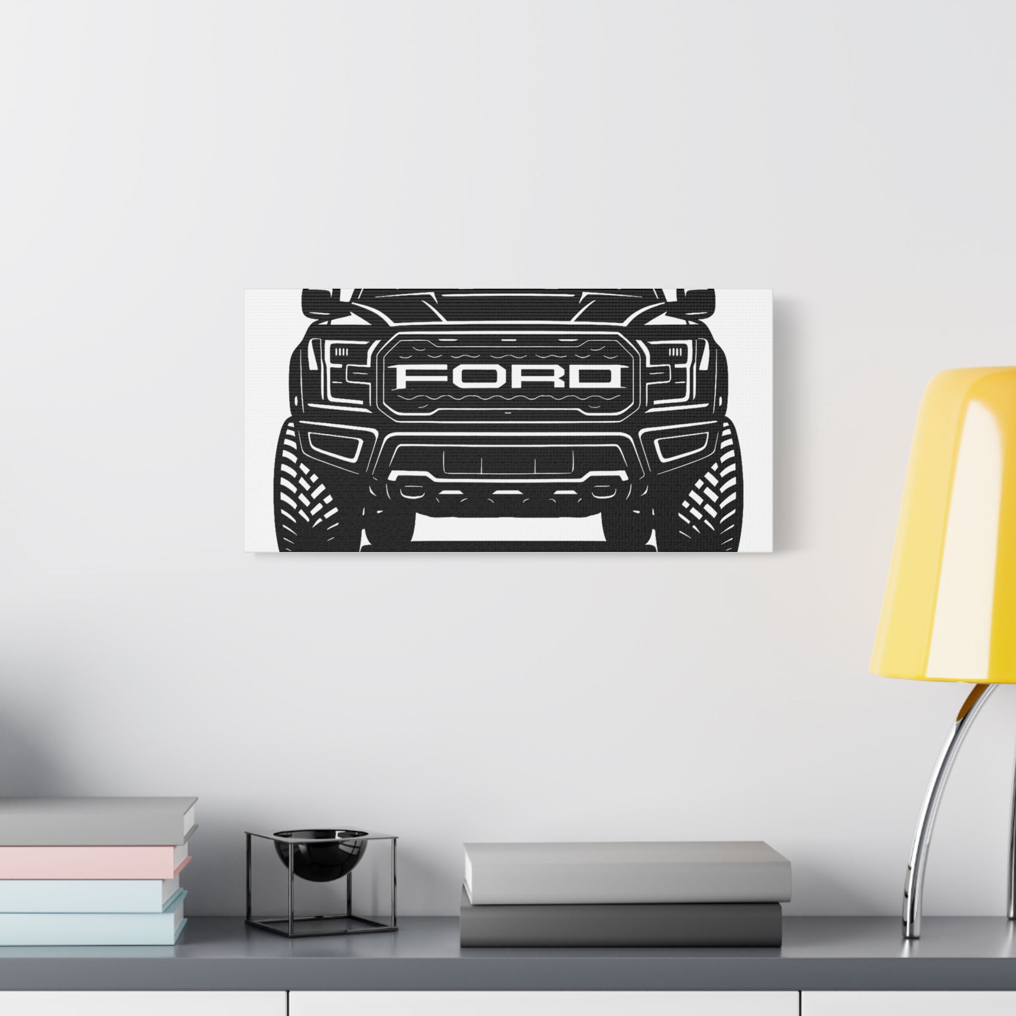 Ford Raptor (Gen 3) Canvas Wall Art