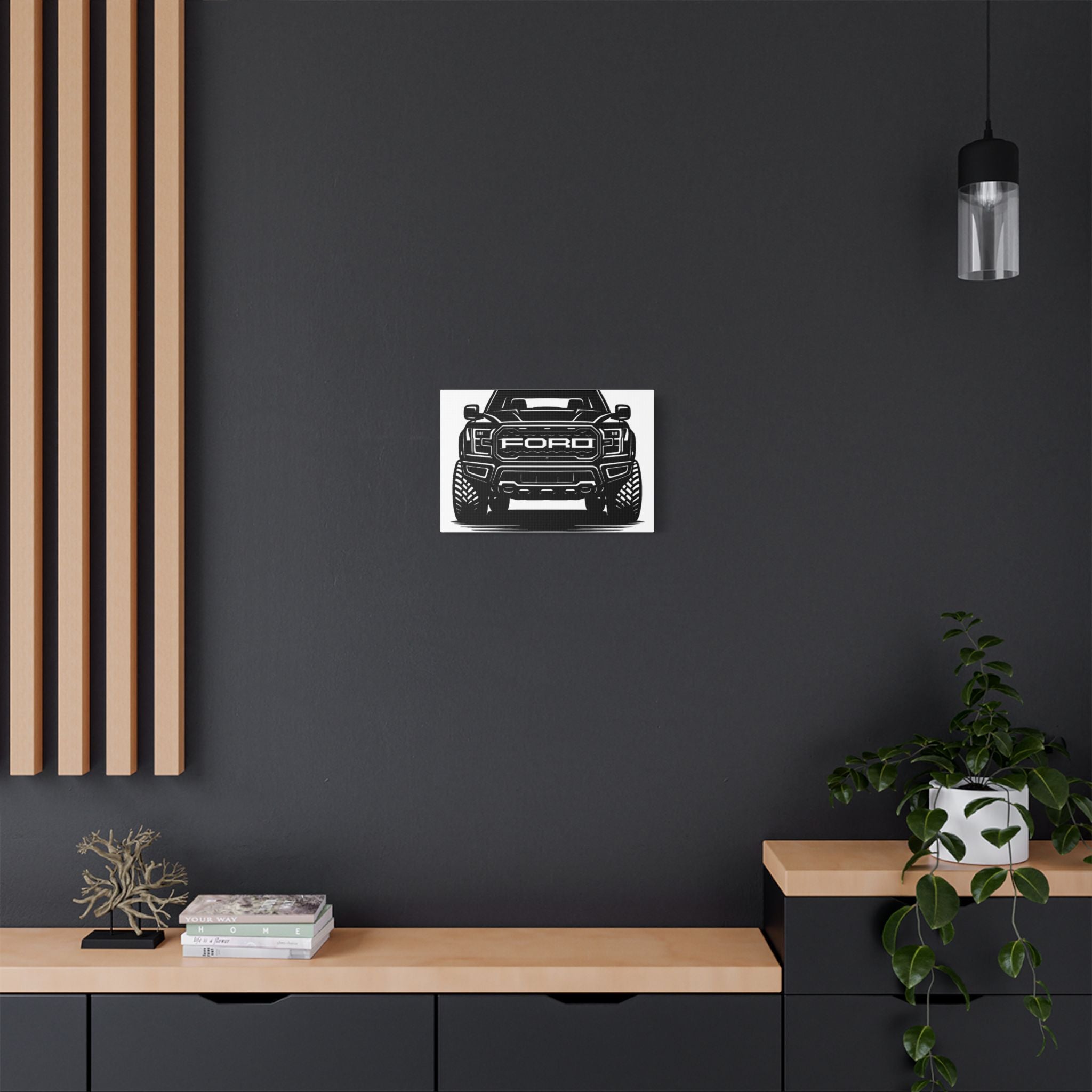 Ford Raptor (Gen 3) Canvas Wall Art