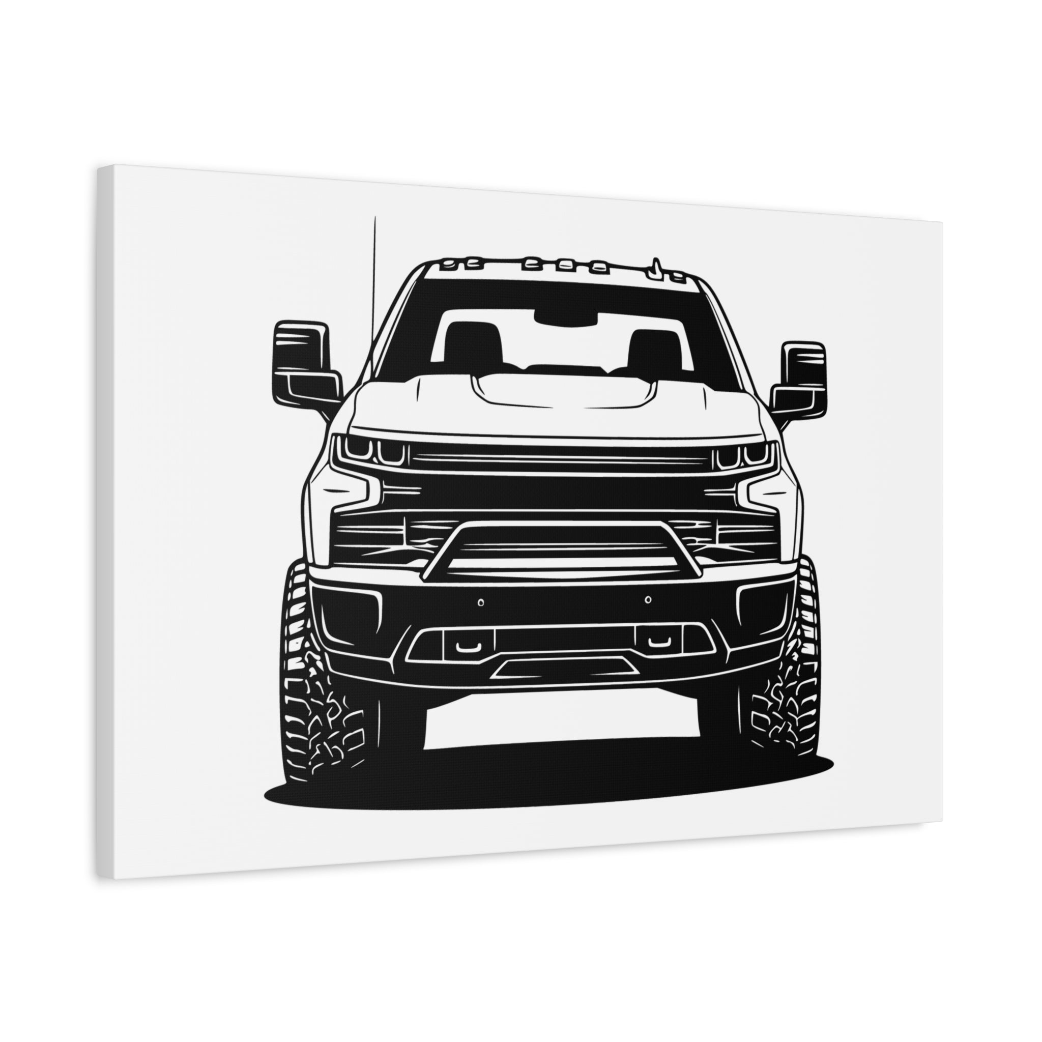 Chevy Silverado Trail Boss (2019+) Canvas Wall Art