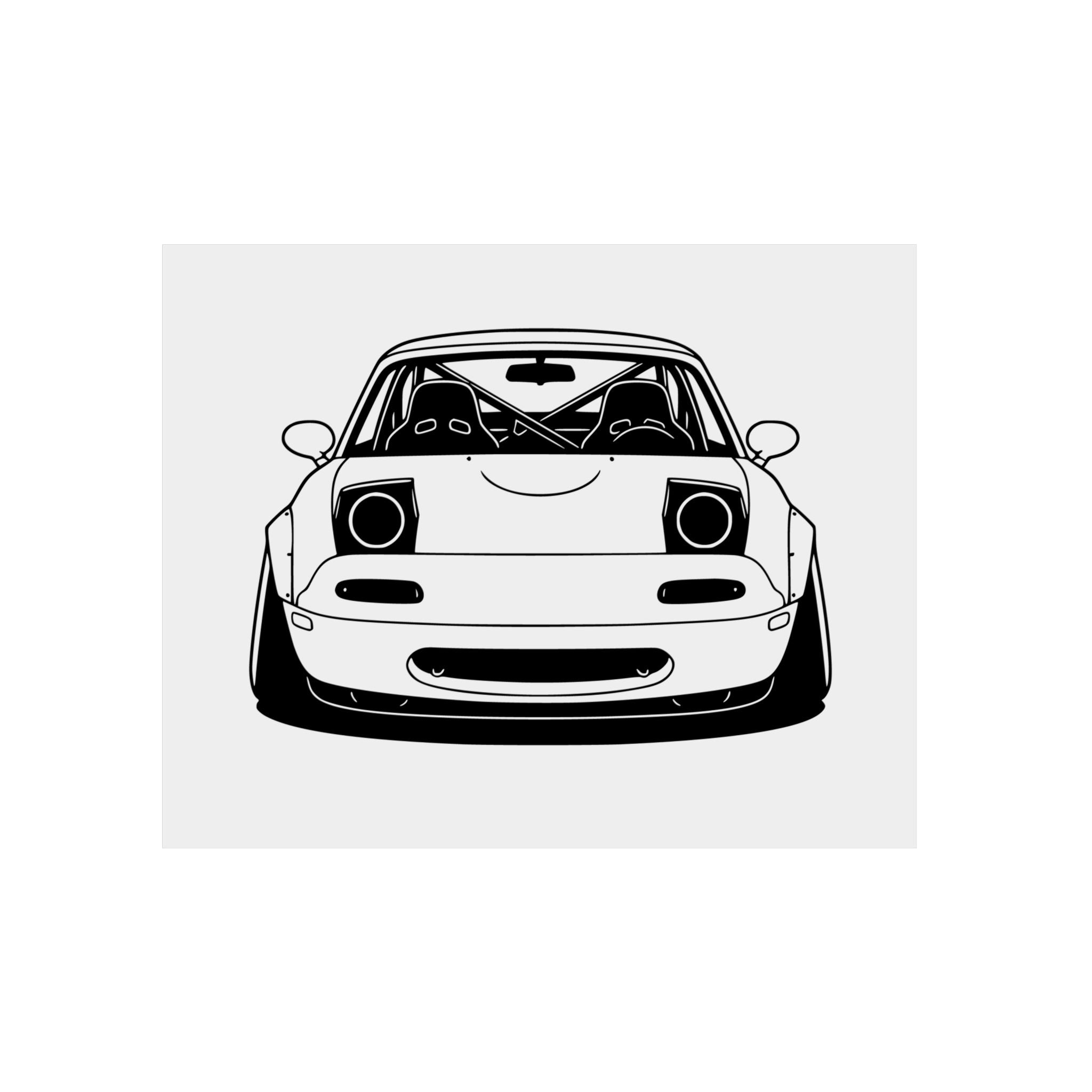 Mazda Miata NA (1989-97) Metal Wall Sign