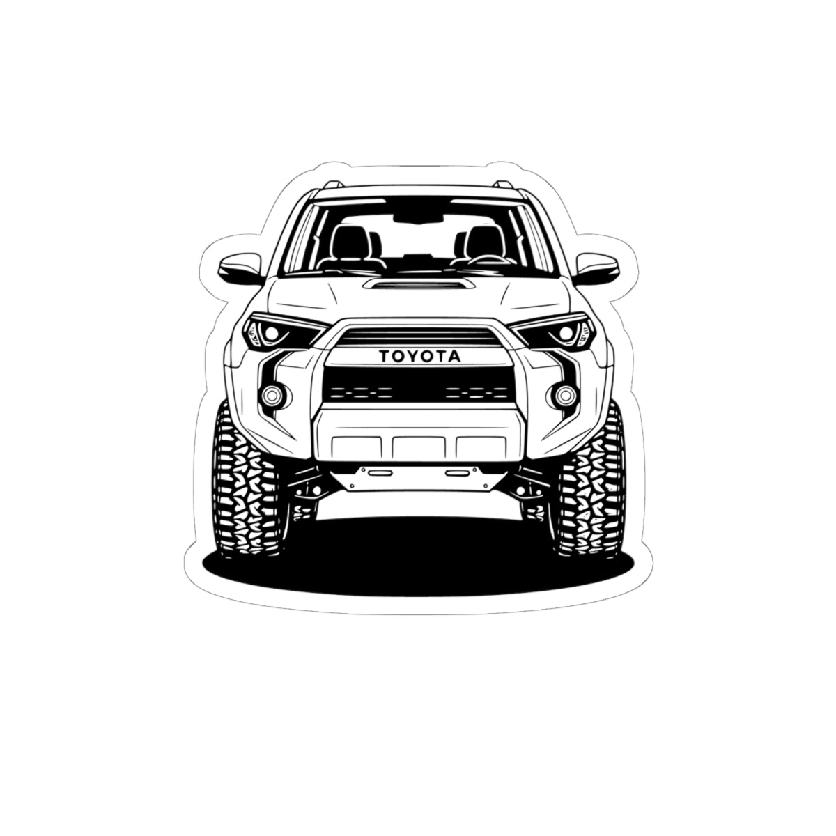 Toyota 4Runner TRD Pro Sticker