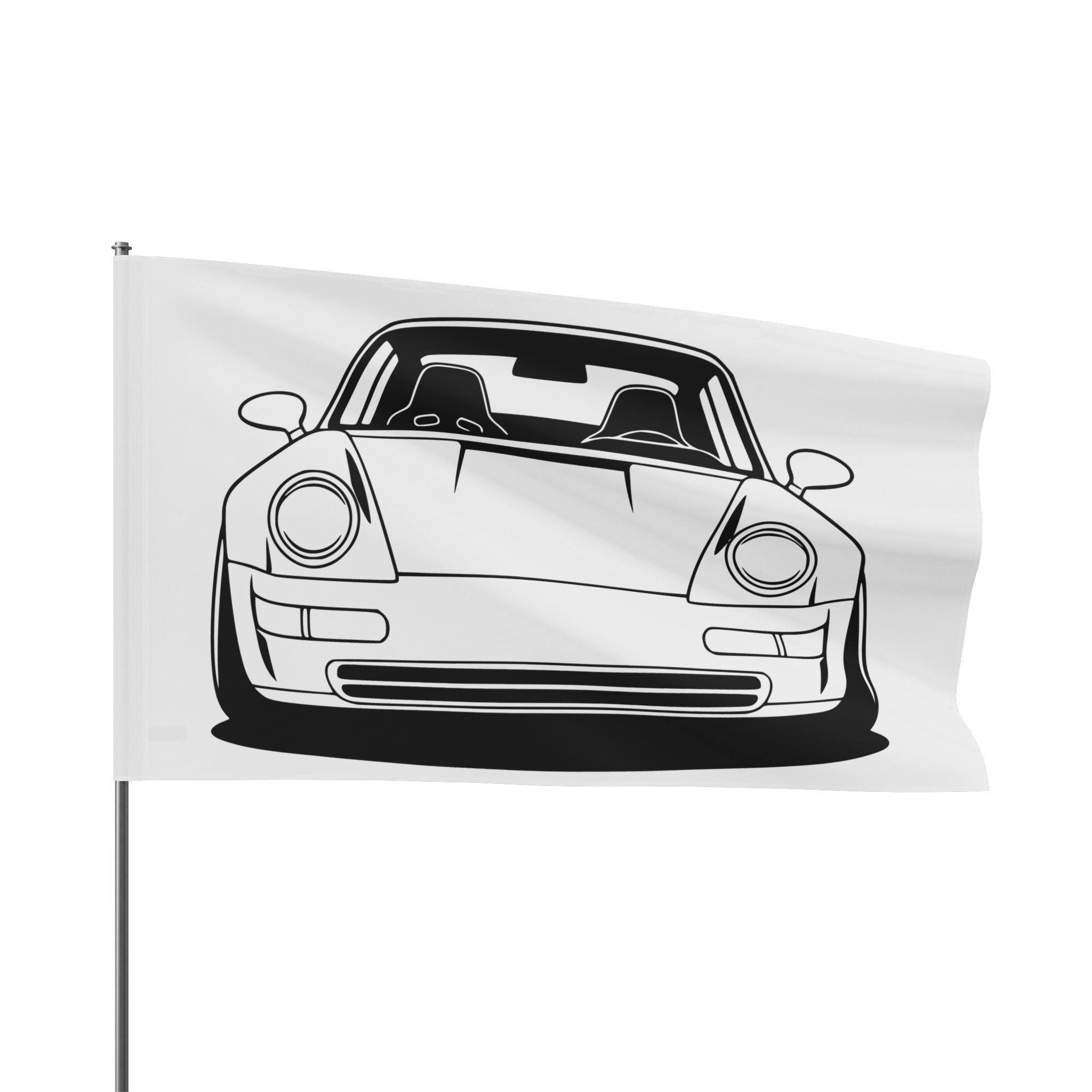 Porsche 964 Singer Garage Flag