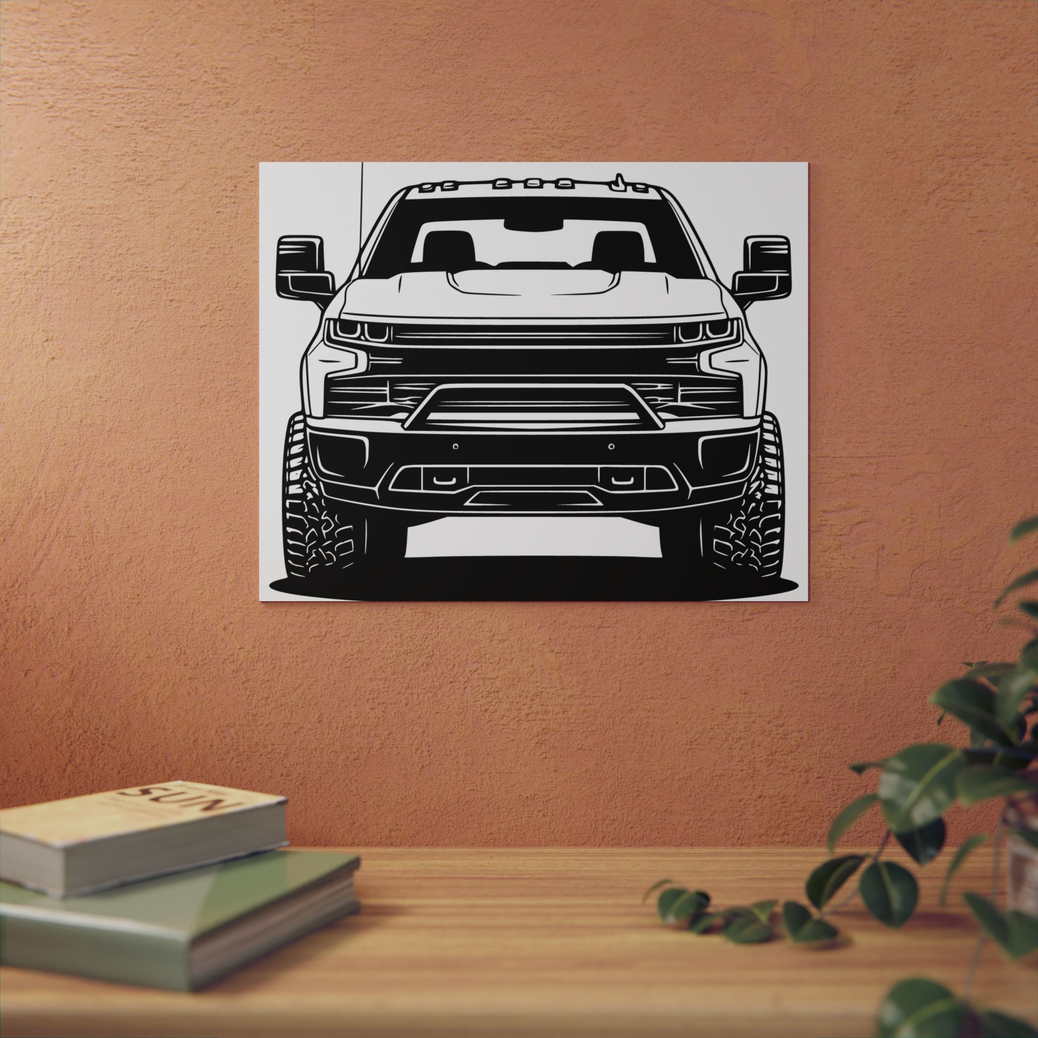Chevy Silverado Trail Boss (2019+) Metal Wall Sign