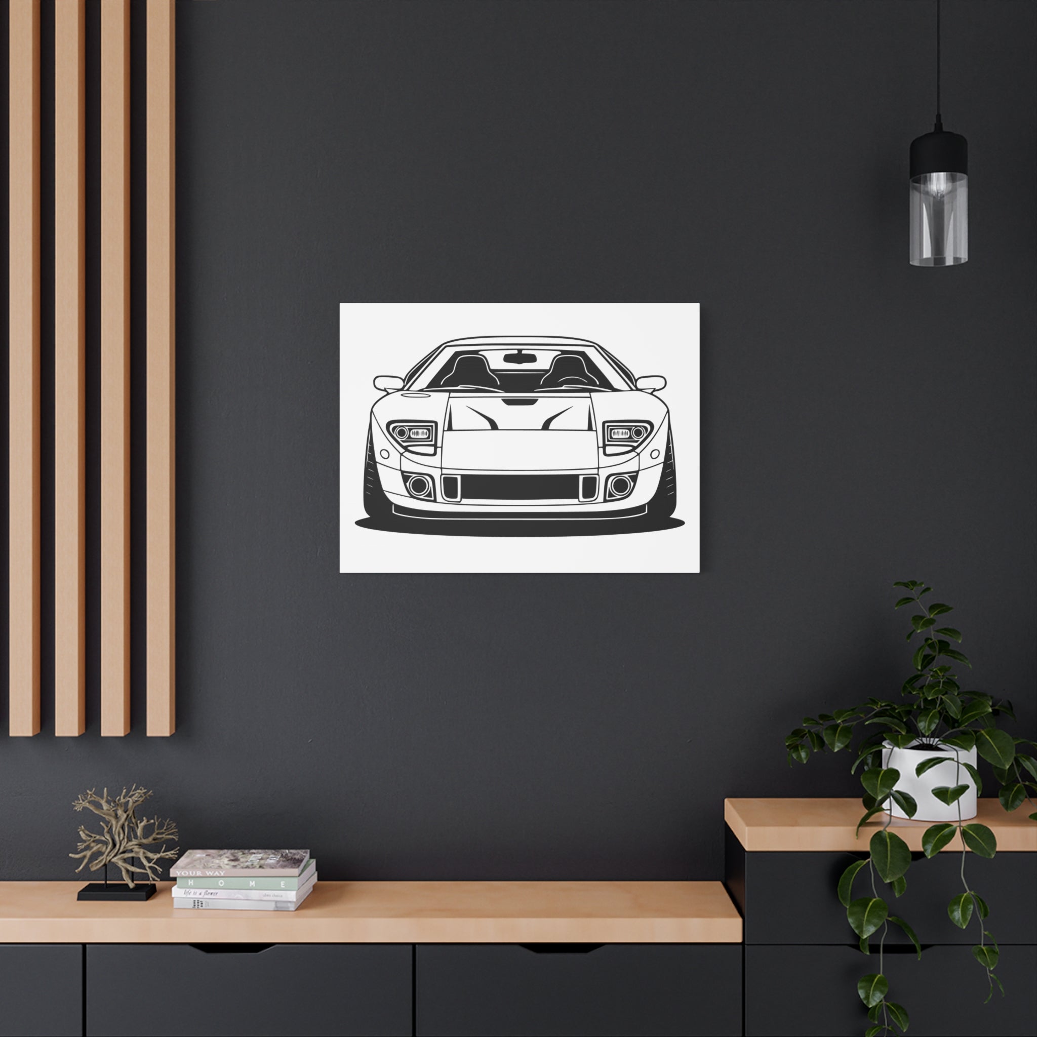 Ford GT40 (1964-69) Canvas Wall Art